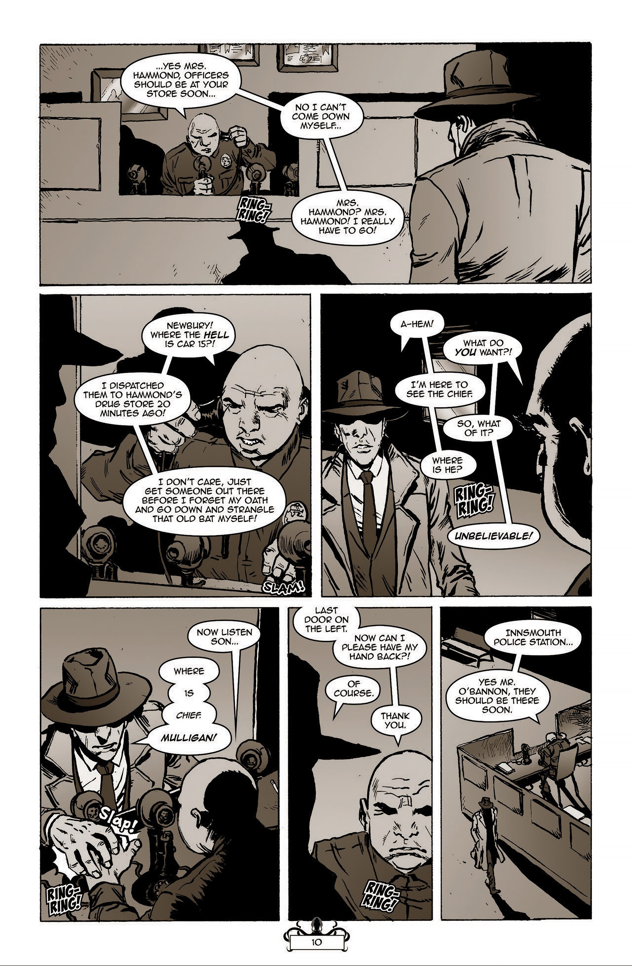 Read online Lovecraft P.I. - A Shot in the Dark comic -  Issue # TPB - 38