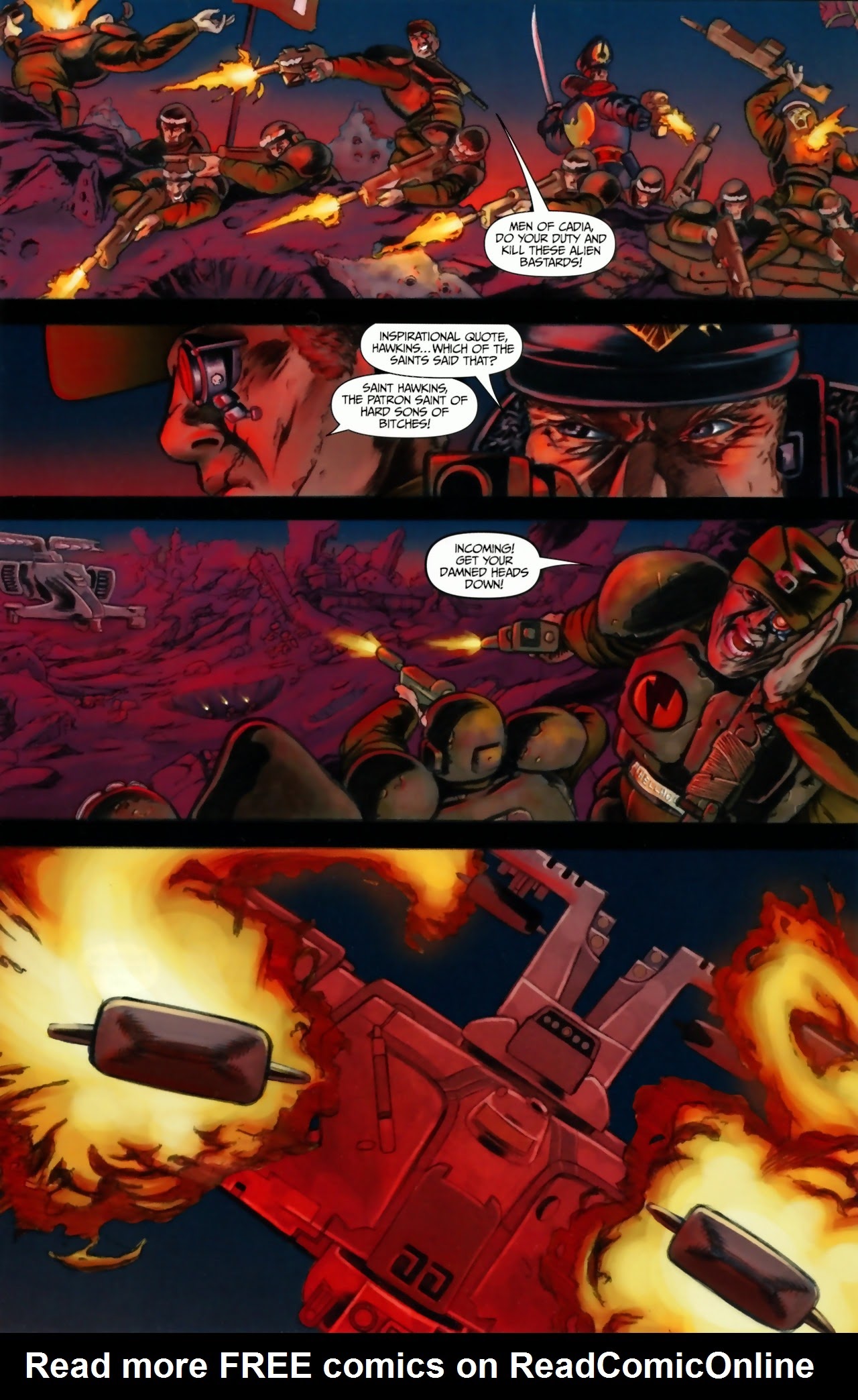 Read online Warhammer 40,000: Fire & Honour comic -  Issue #1 - 19