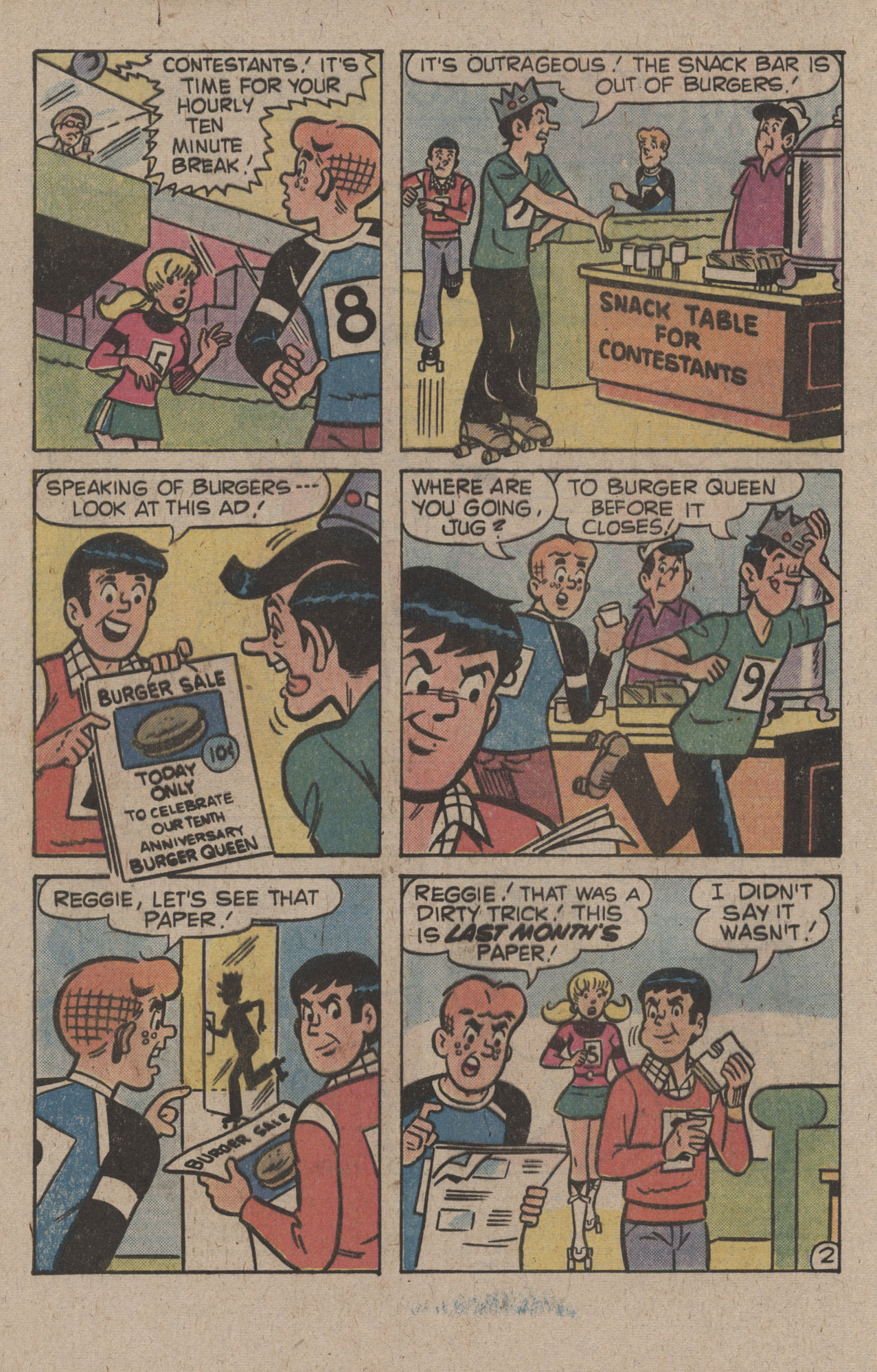 Read online Reggie and Me (1966) comic -  Issue #125 - 4