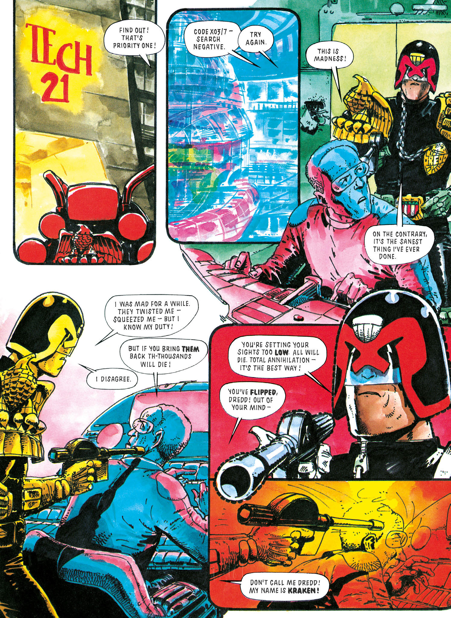 Read online Essential Judge Dredd: Necropolis comic -  Issue # TPB (Part 2) - 14