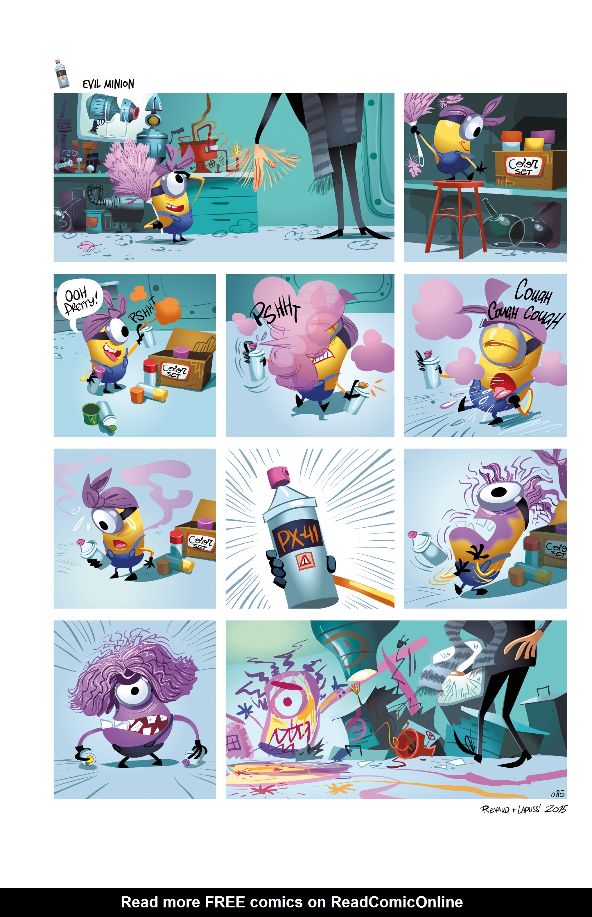 Read online Minions comic -  Issue #2 - 5