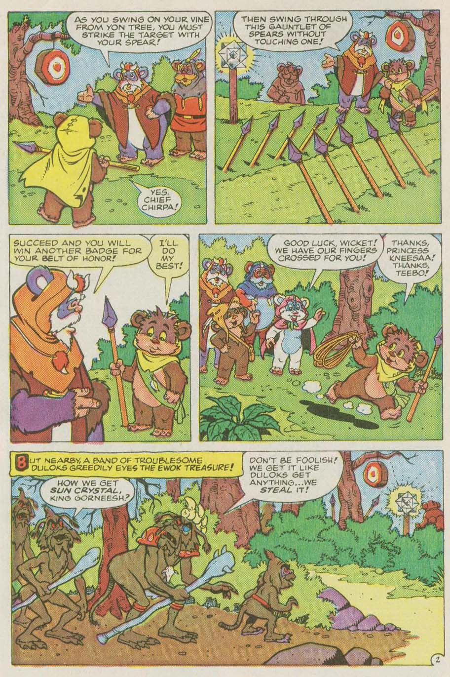 Read online Ewoks (1987) comic -  Issue #13 - 3