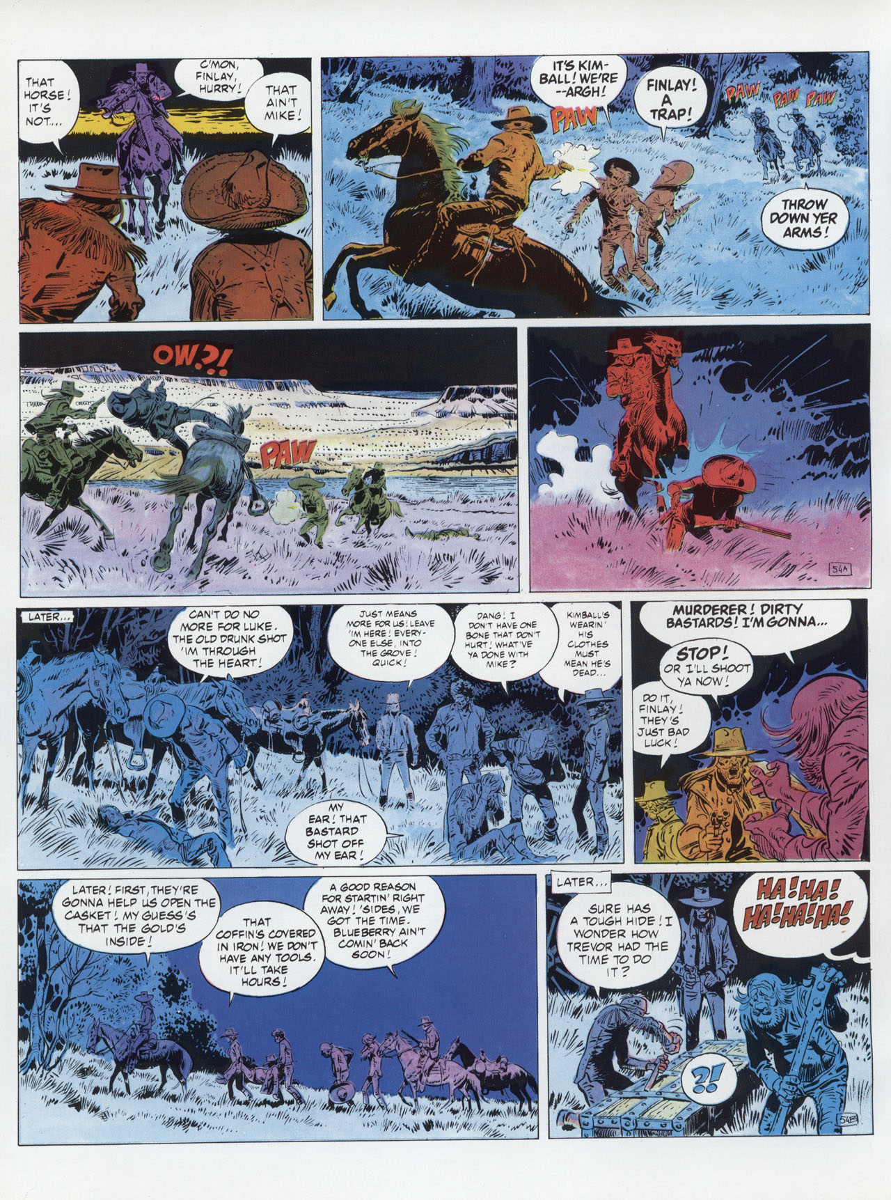 Read online Epic Graphic Novel: Blueberry comic -  Issue #2 - 60