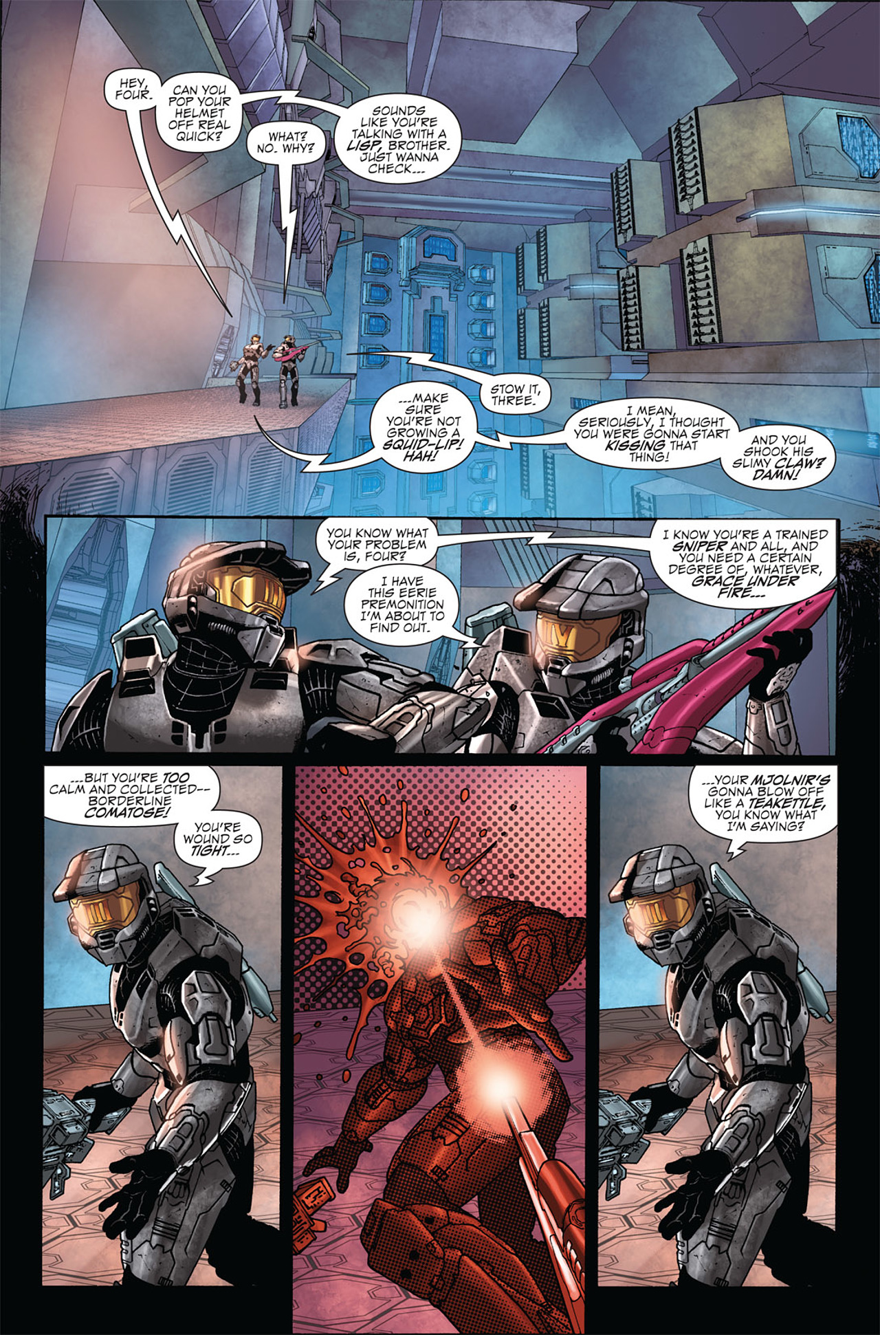 Read online Halo: Blood Line comic -  Issue # Full - 64