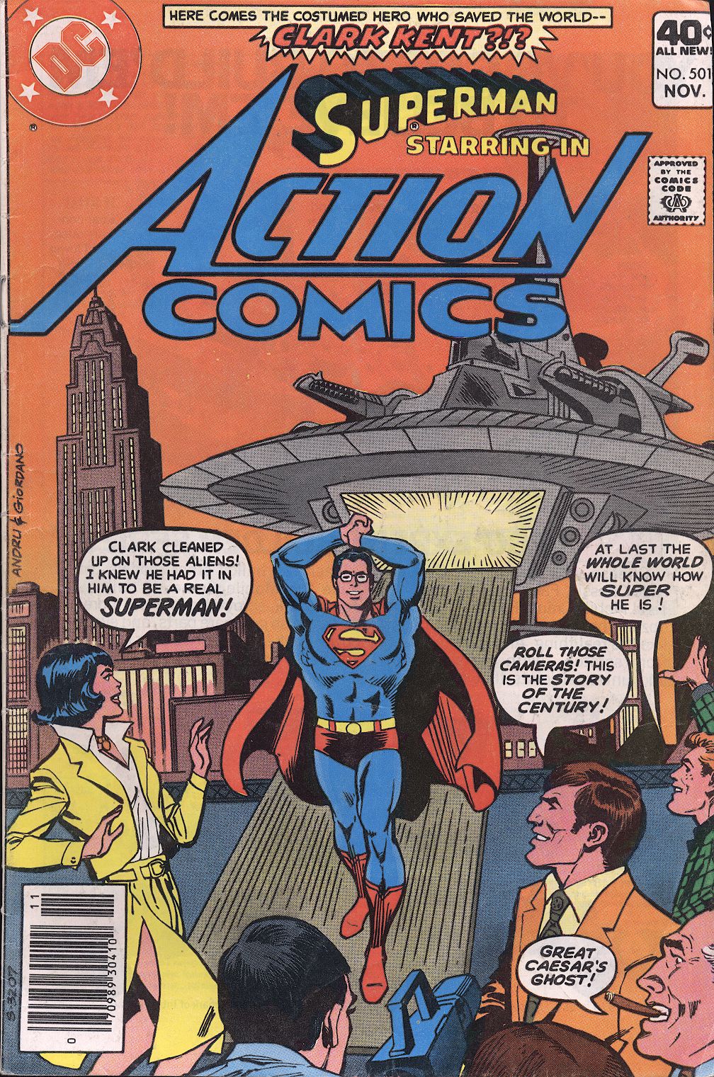 Read online Action Comics (1938) comic -  Issue #501 - 1