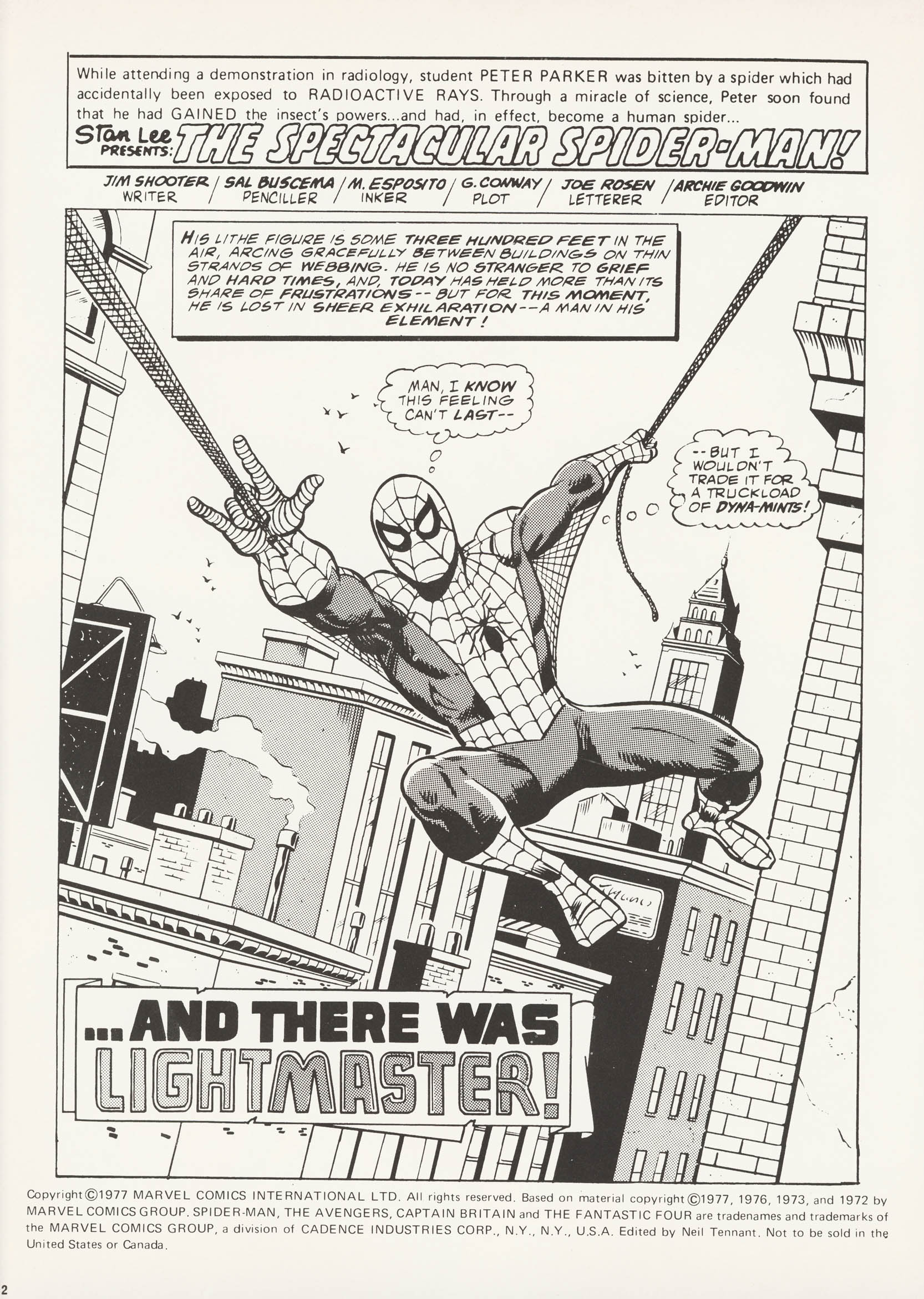Read online Super Spider-Man and Captain Britain comic -  Issue #233 - 2