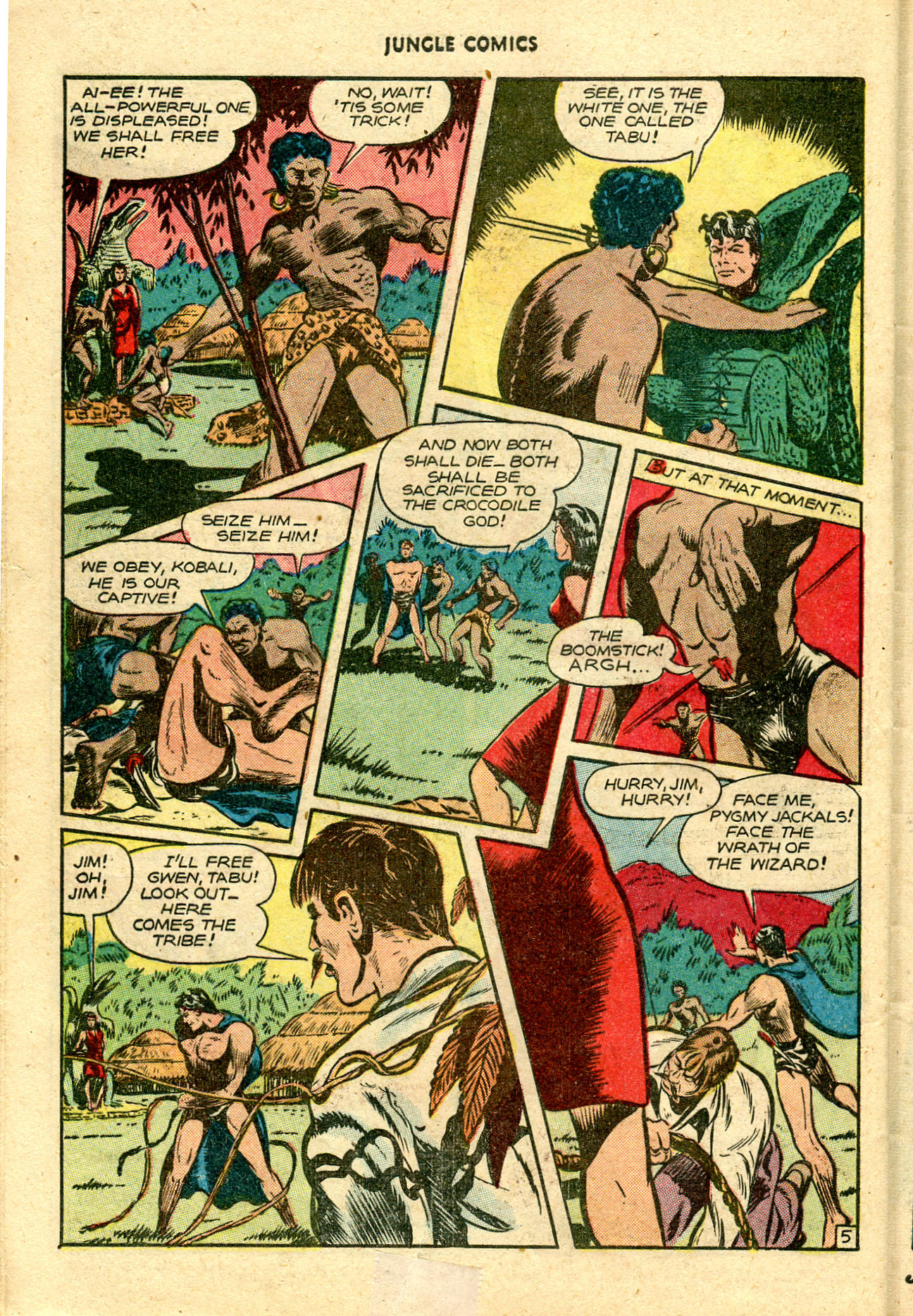 Read online Jungle Comics comic -  Issue #86 - 41