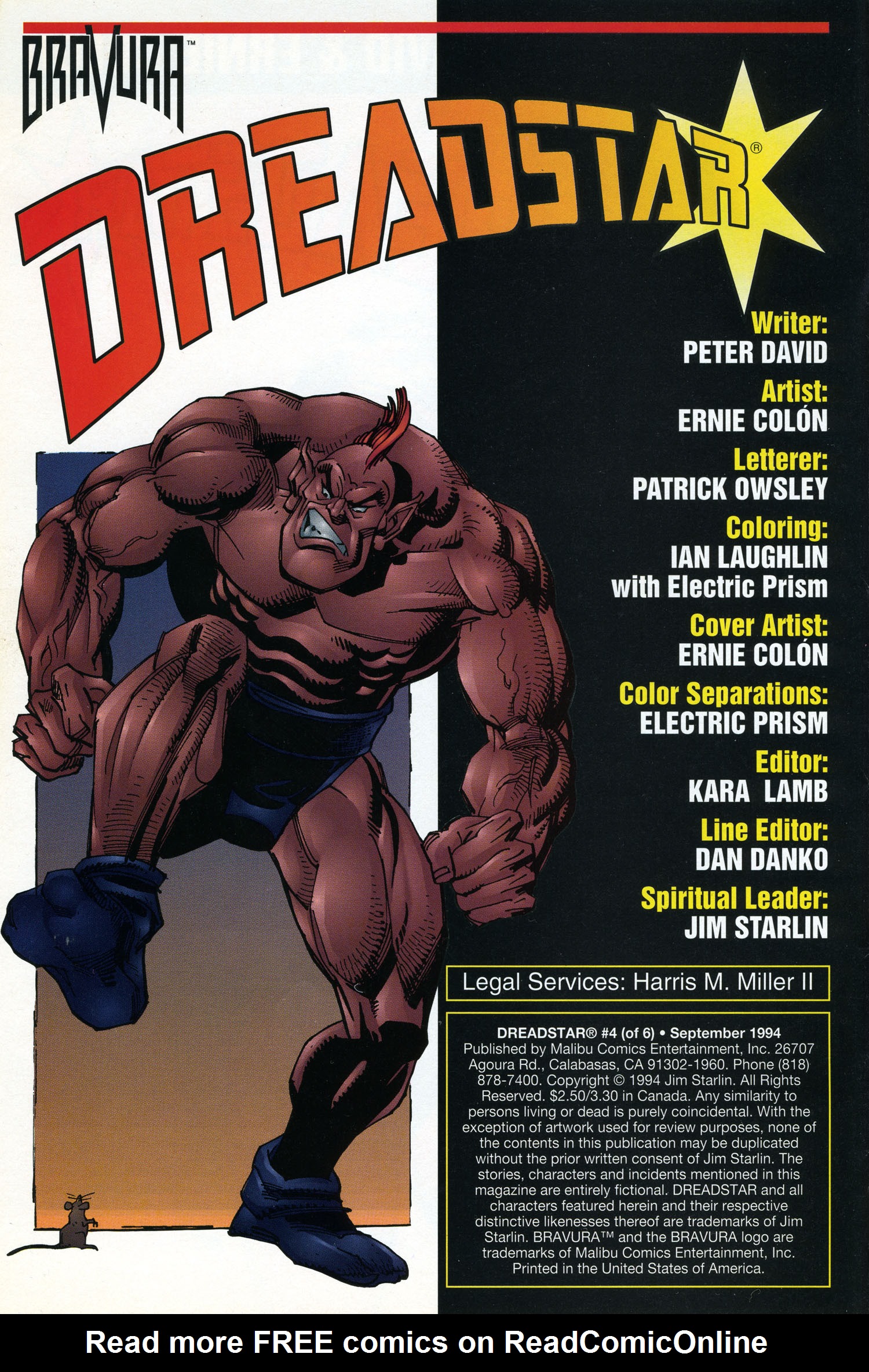 Read online Dreadstar (1994) comic -  Issue #4 - 2