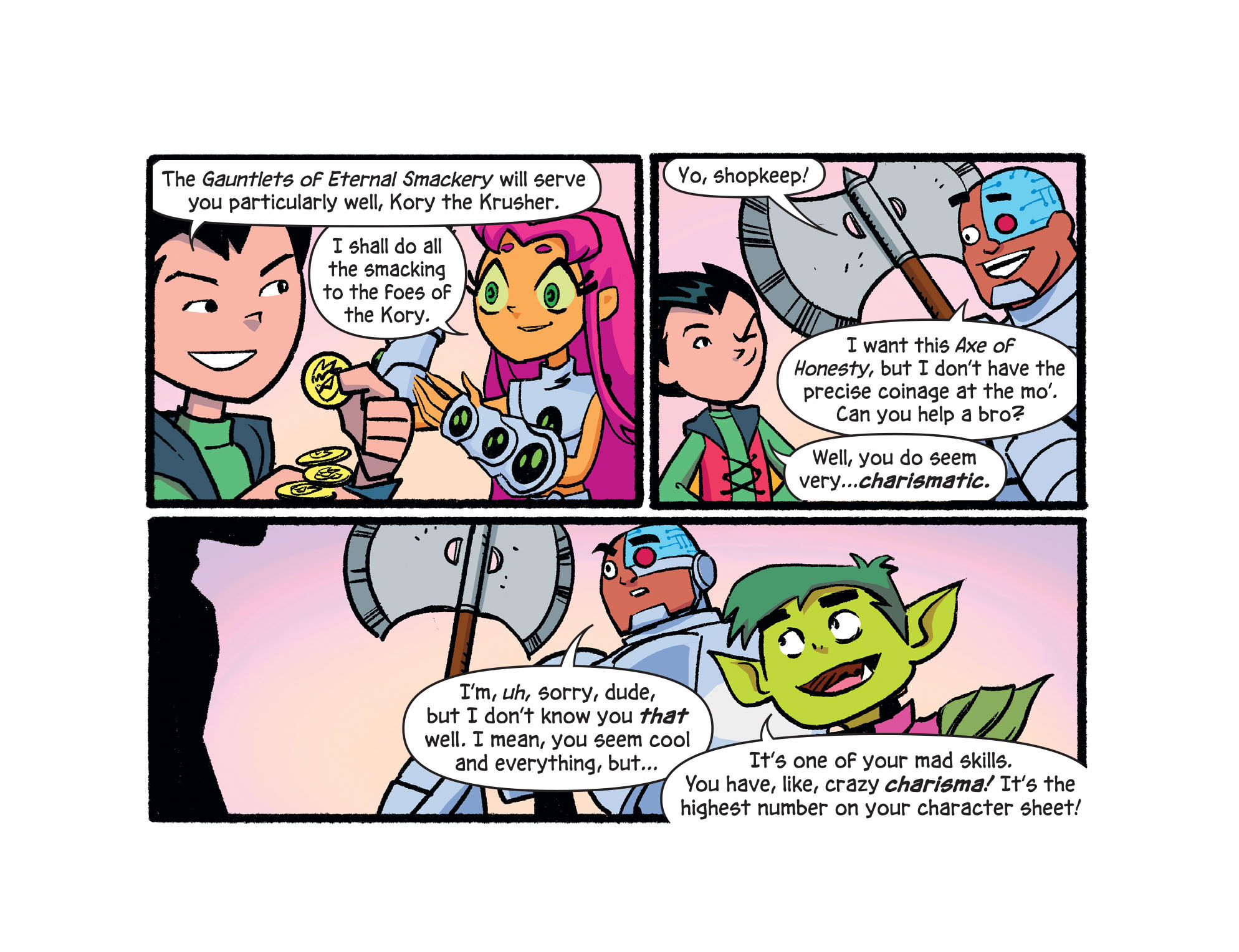 Read online Teen Titans Go! Roll With It! comic -  Issue #2 - 13