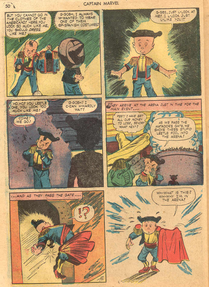 Read online Captain Marvel Adventures comic -  Issue #28 - 50