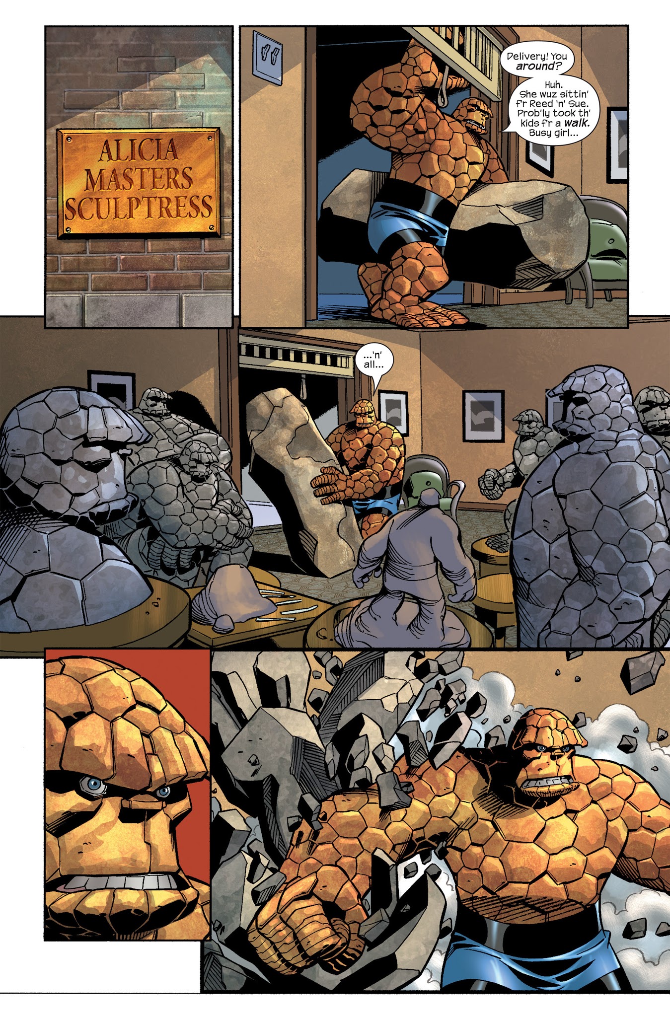 Read online Fantastic Four by Waid & Wieringo Ultimate Collection comic -  Issue # TPB 3 - 215