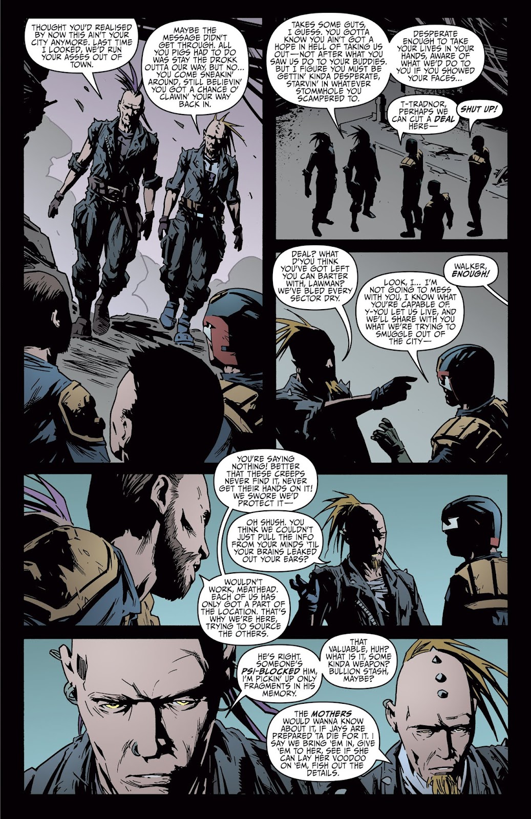 Judge Dredd: Year One issue 4 - Page 11