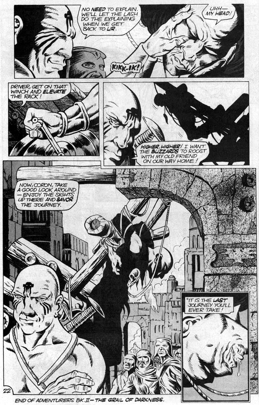 Read online Adventurers (1988) comic -  Issue #7 - 23
