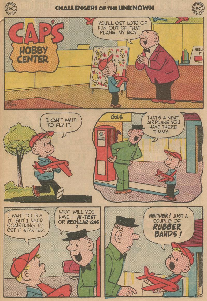 Read online Challengers of the Unknown (1958) comic -  Issue #42 - 31