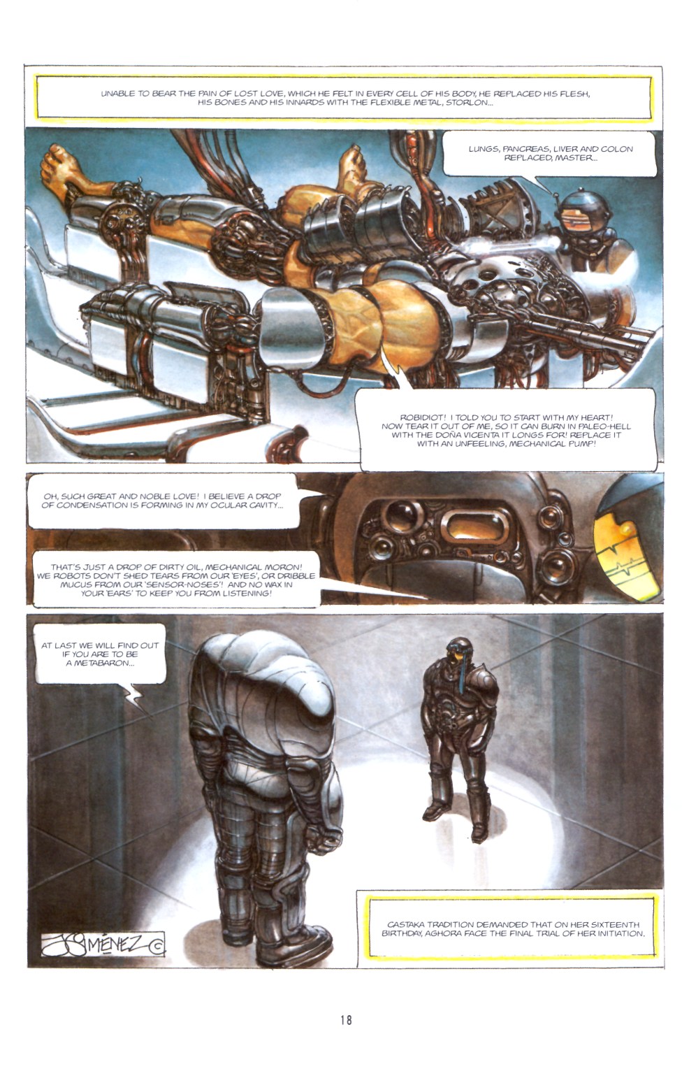 Read online The Metabarons comic -  Issue #15 - Aghora, The Father Mother - 16