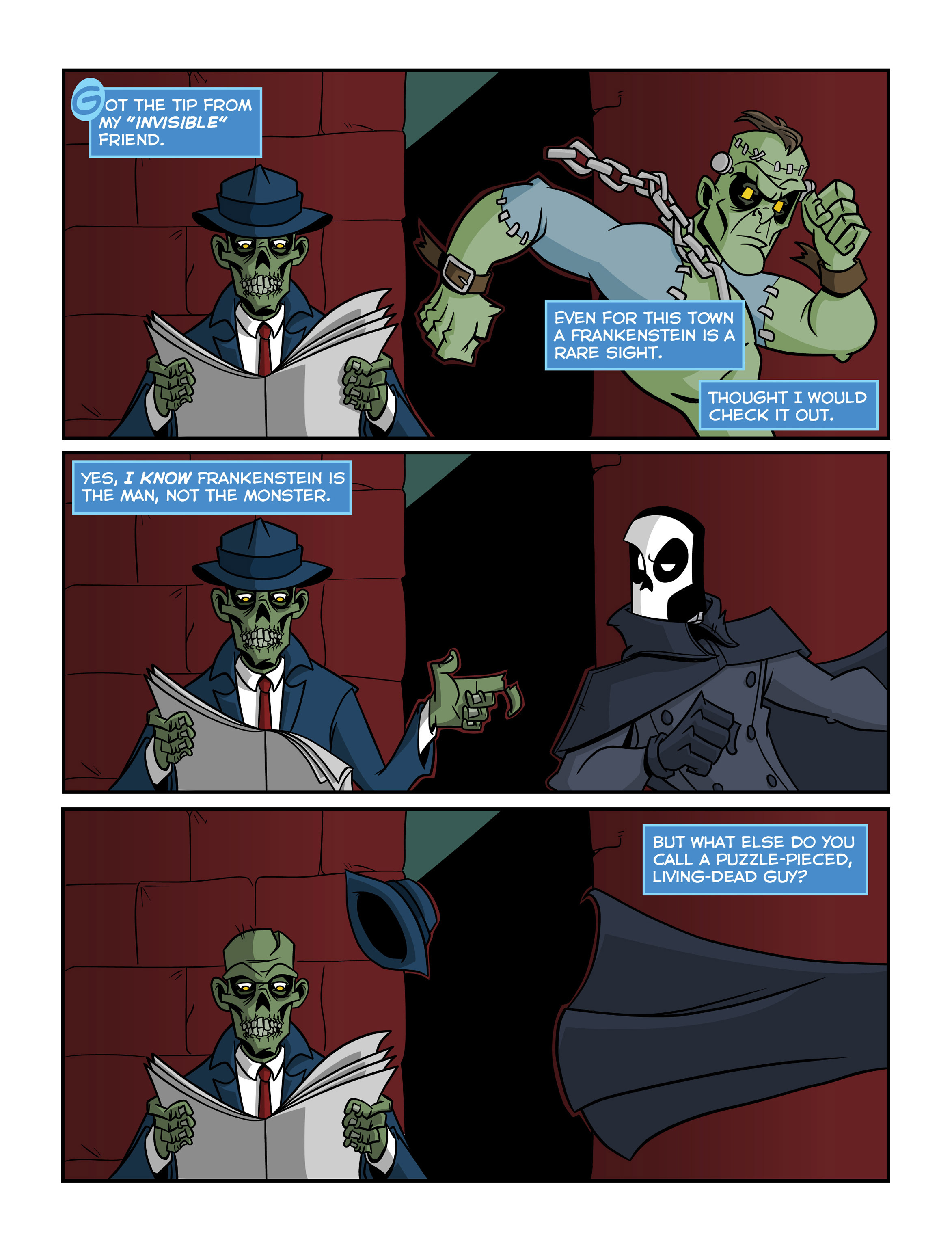 Read online The Haunter comic -  Issue #1 - 6