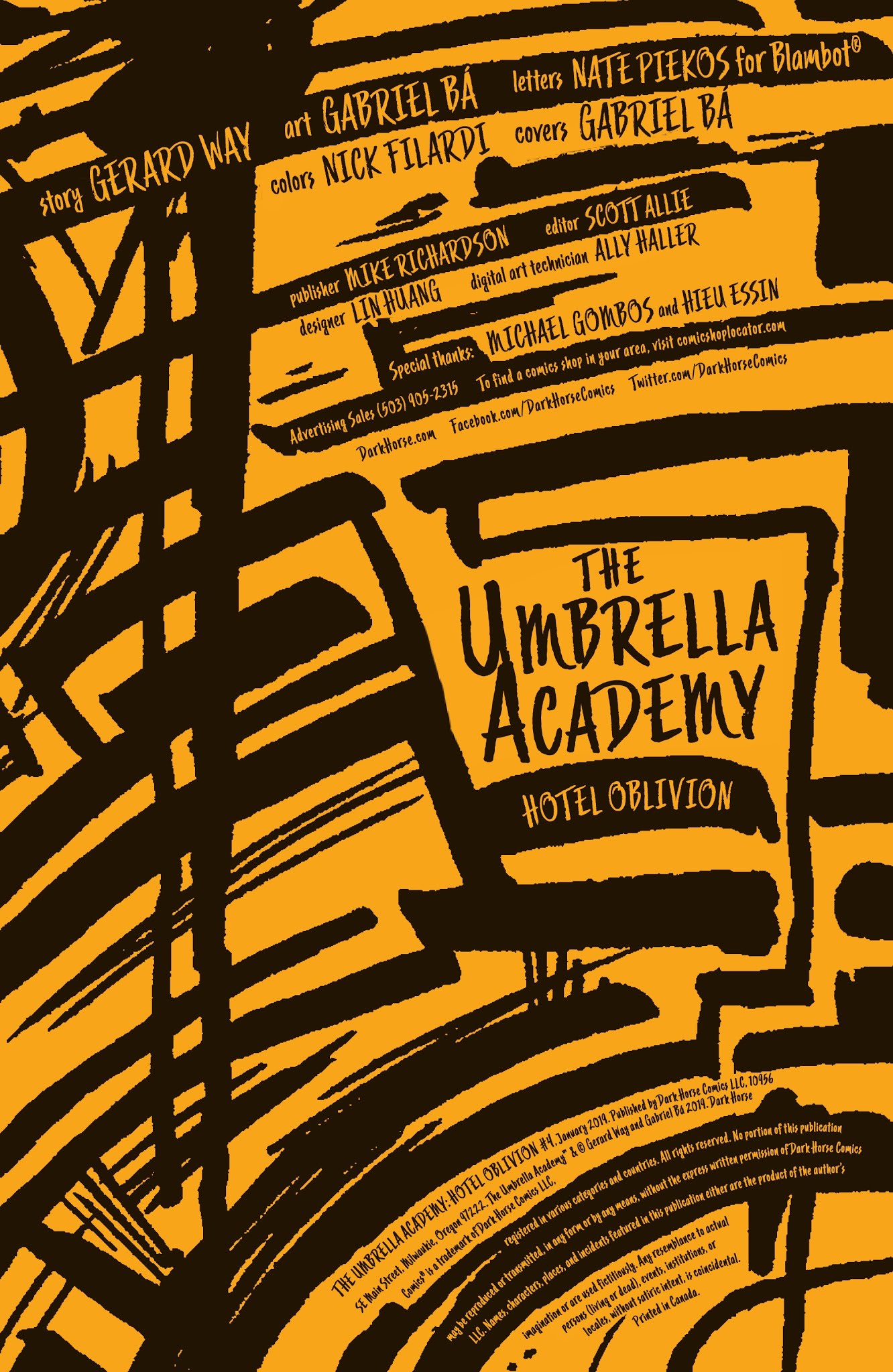 Read online The Umbrella Academy: Hotel Oblivion comic -  Issue #4 - 2