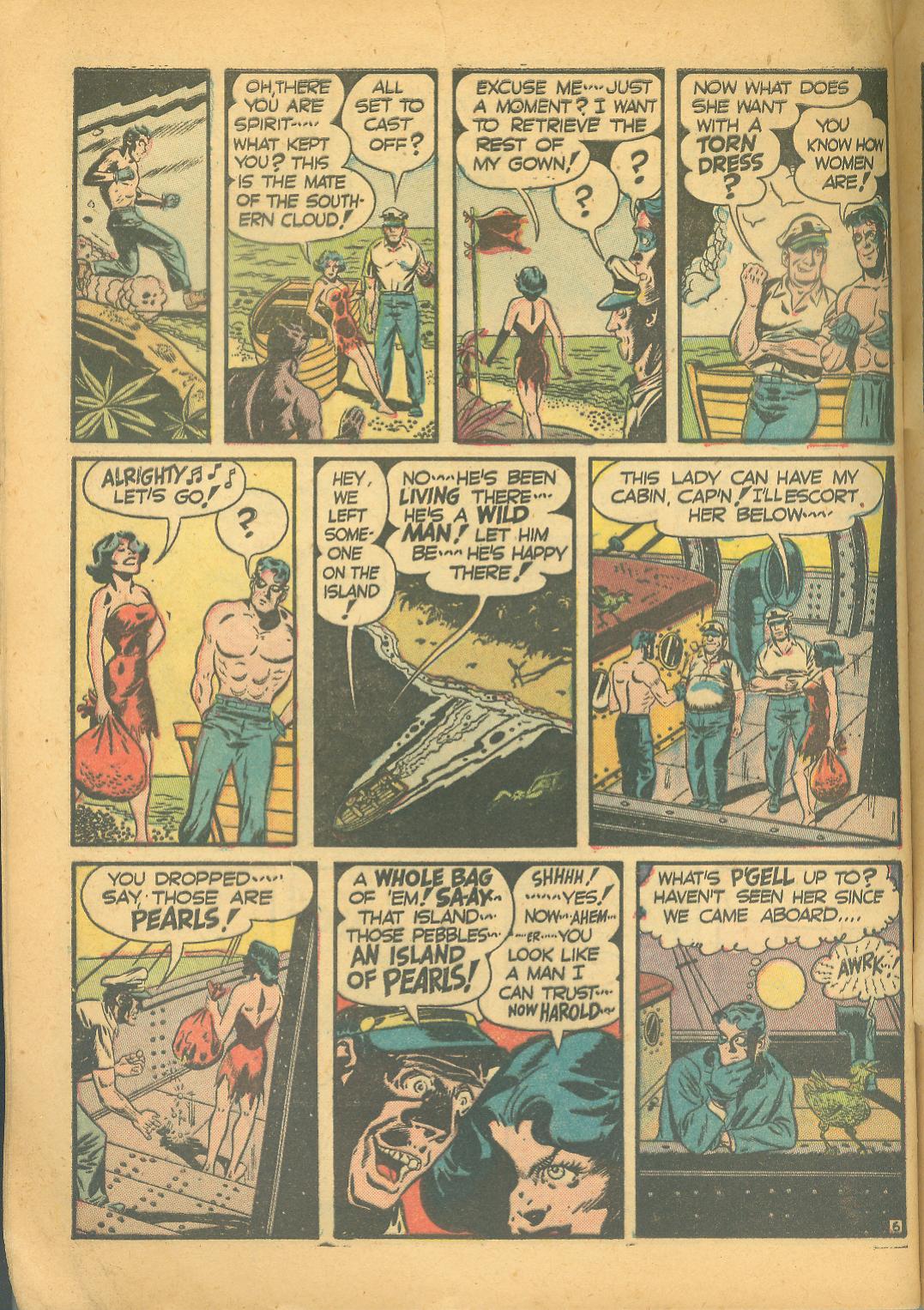 Read online The Spirit (1952) comic -  Issue #5 - 32