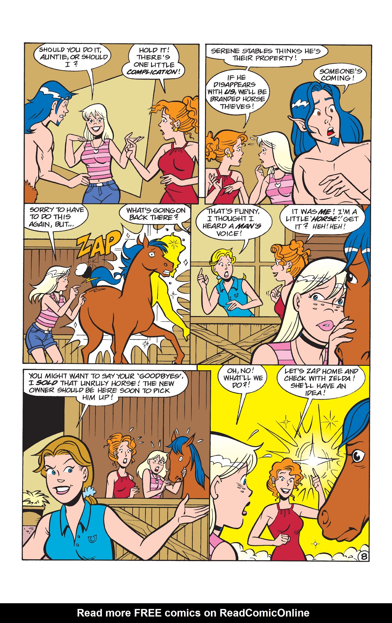 Read online Sabrina the Teenage Witch (2000) comic -  Issue #47 - 9