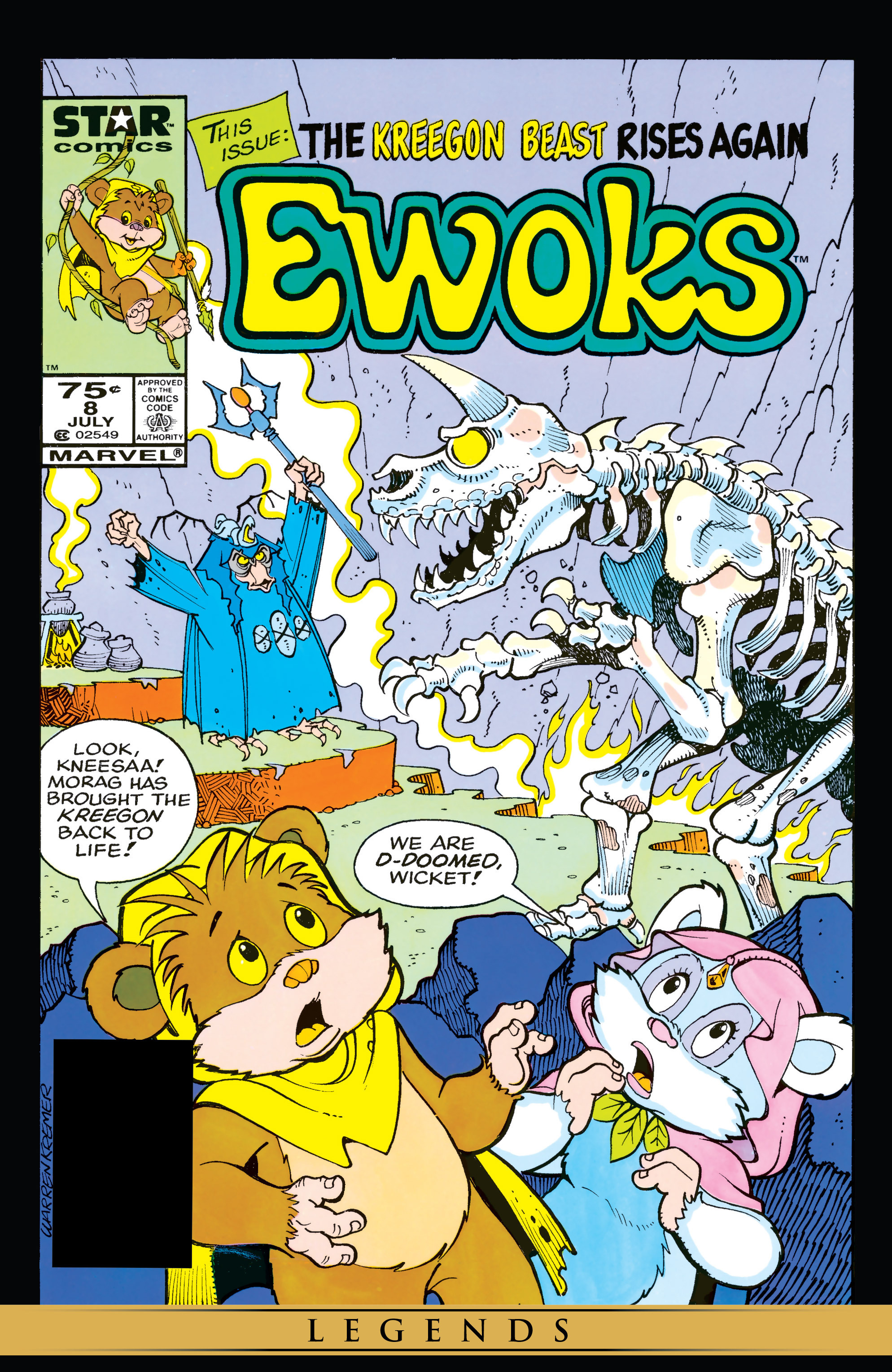 Read online Ewoks comic -  Issue #8 - 1