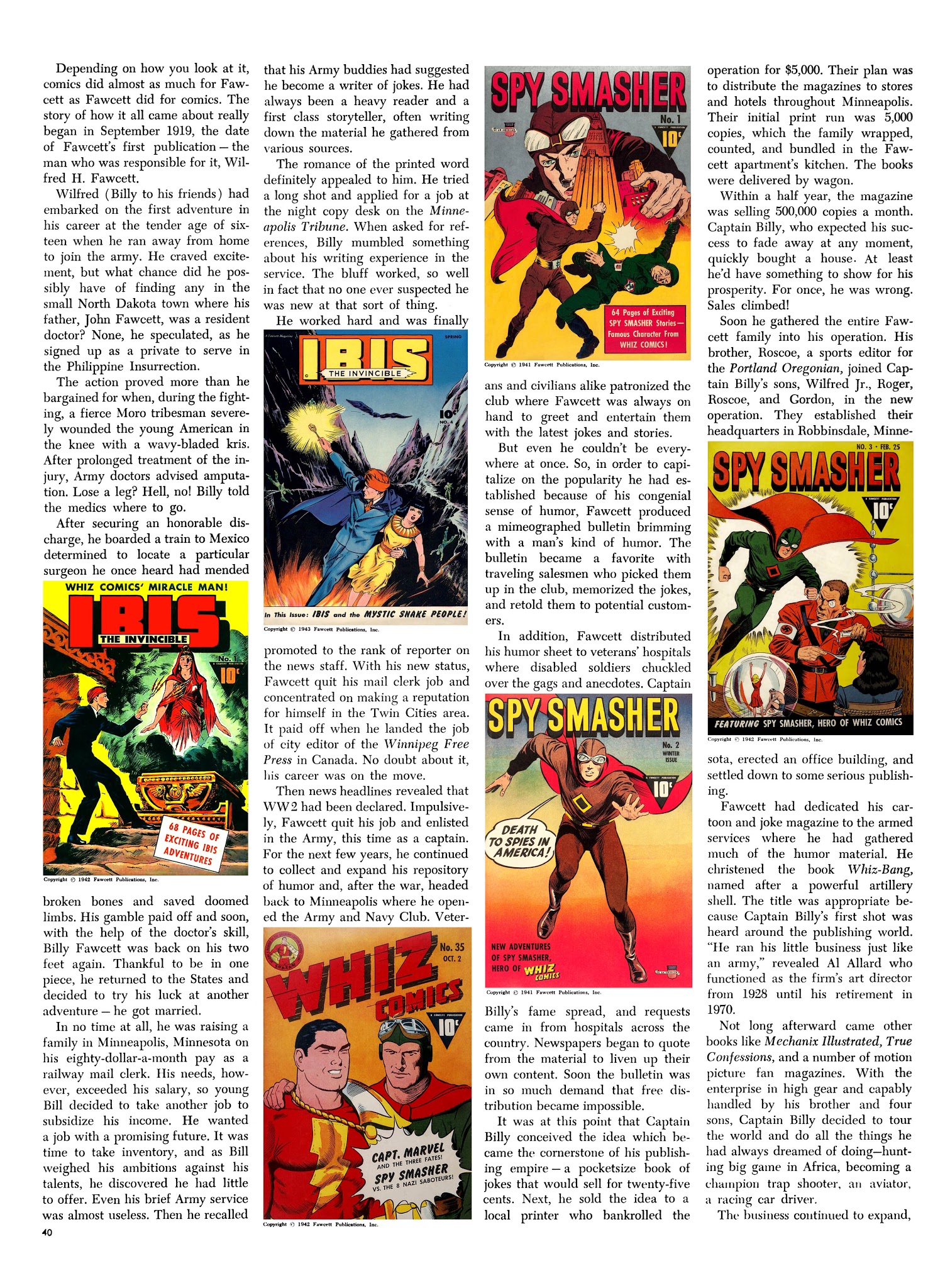 Read online The Steranko History of Comics comic -  Issue # TPB 2 - 40