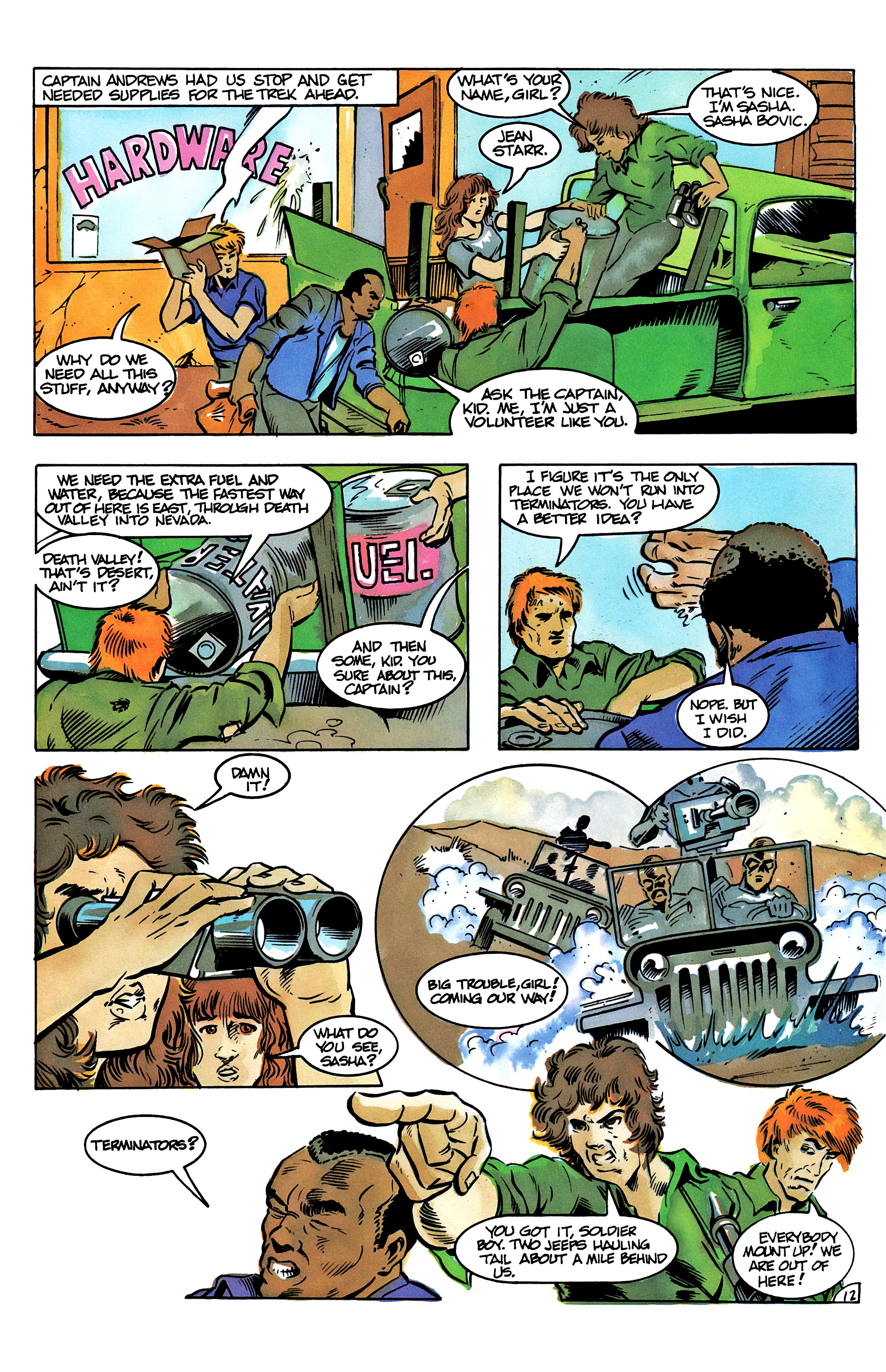 Read online The Terminator (1988) comic -  Issue #17 - 16