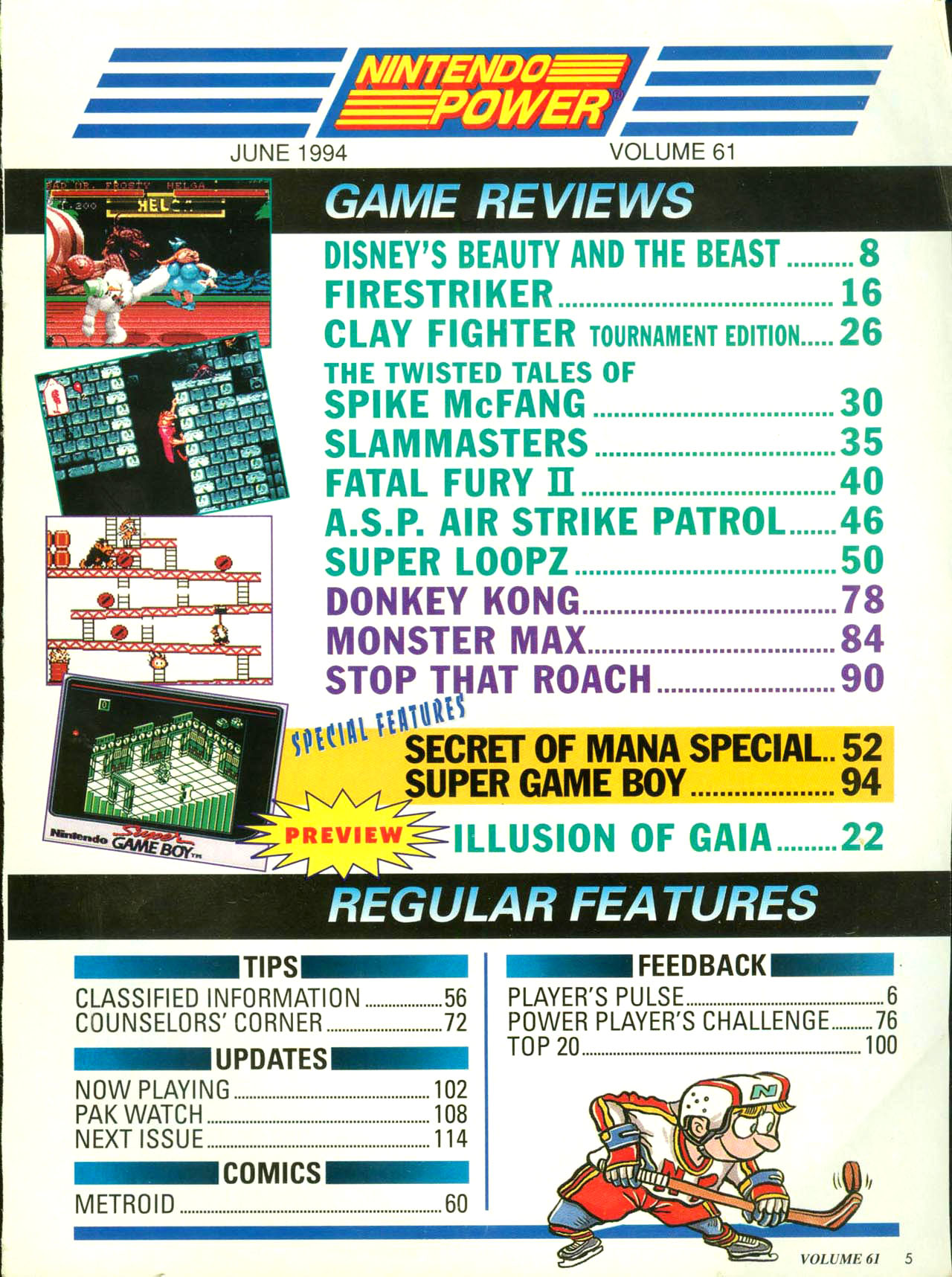 Read online Nintendo Power comic -  Issue #61 - 6