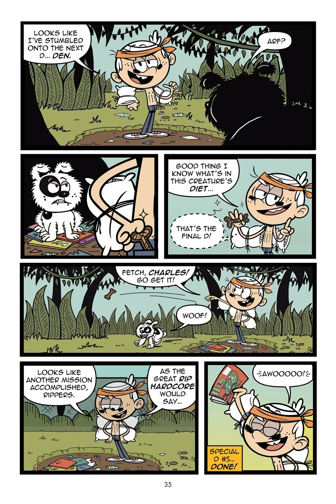 Read online The Loud House Summer Special comic -  Issue # Full - 36