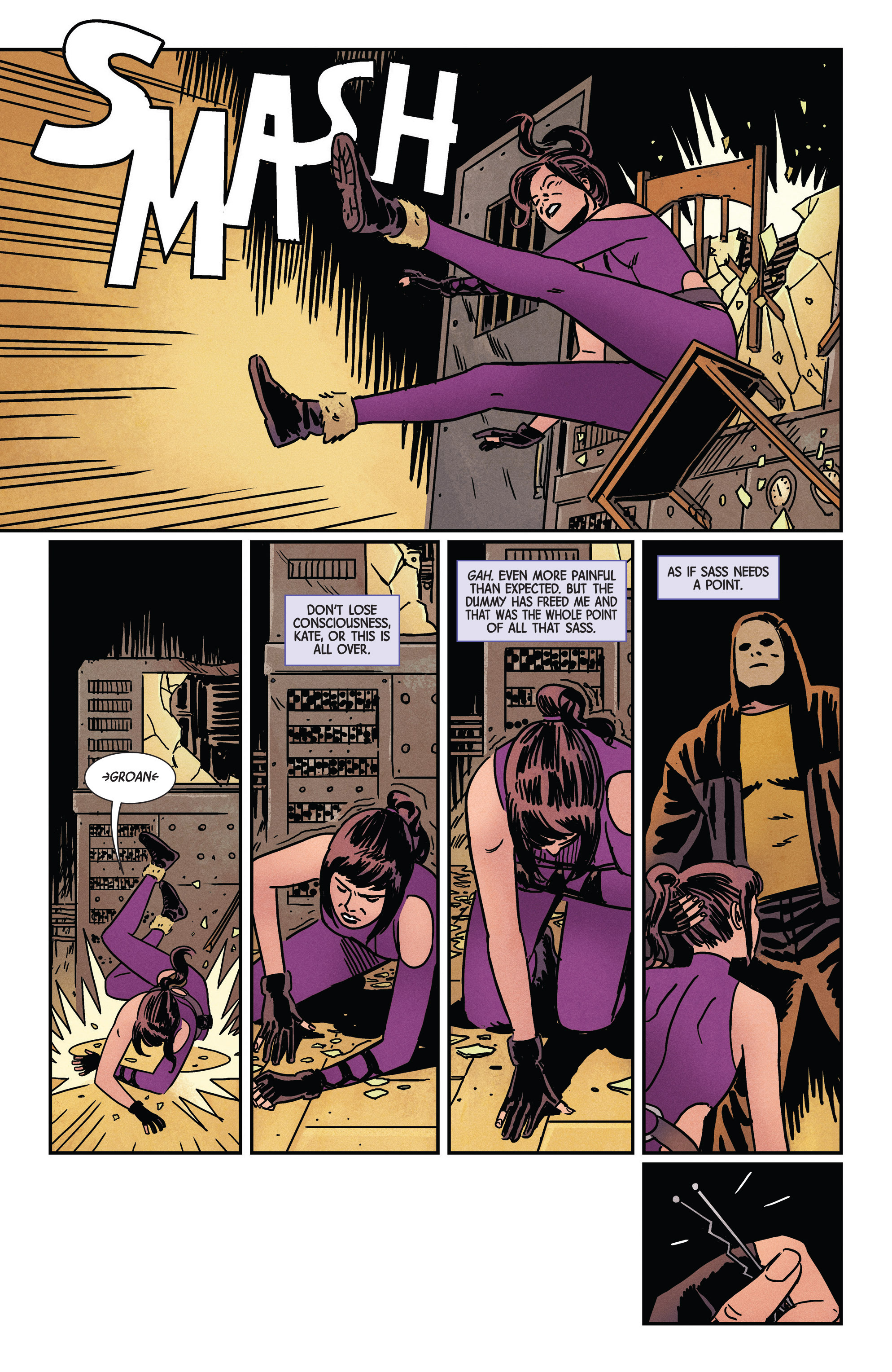 Read online Hawkeye (2016) comic -  Issue #4 - 5