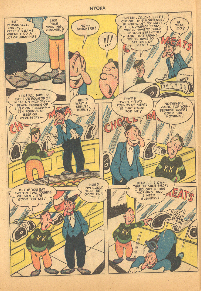 Read online Nyoka the Jungle Girl (1945) comic -  Issue #41 - 44