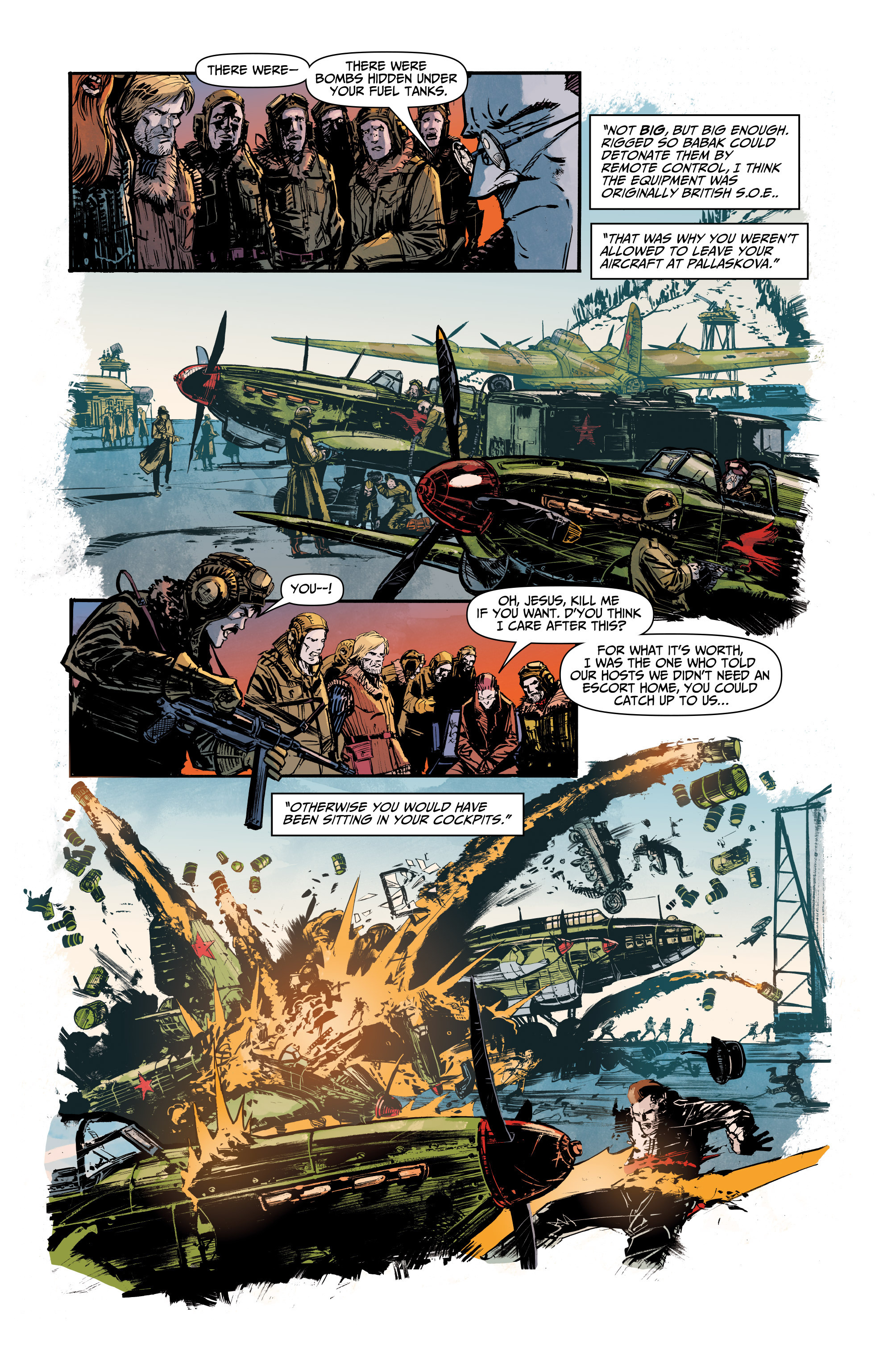 Read online Johnny Red comic -  Issue #6 - 14