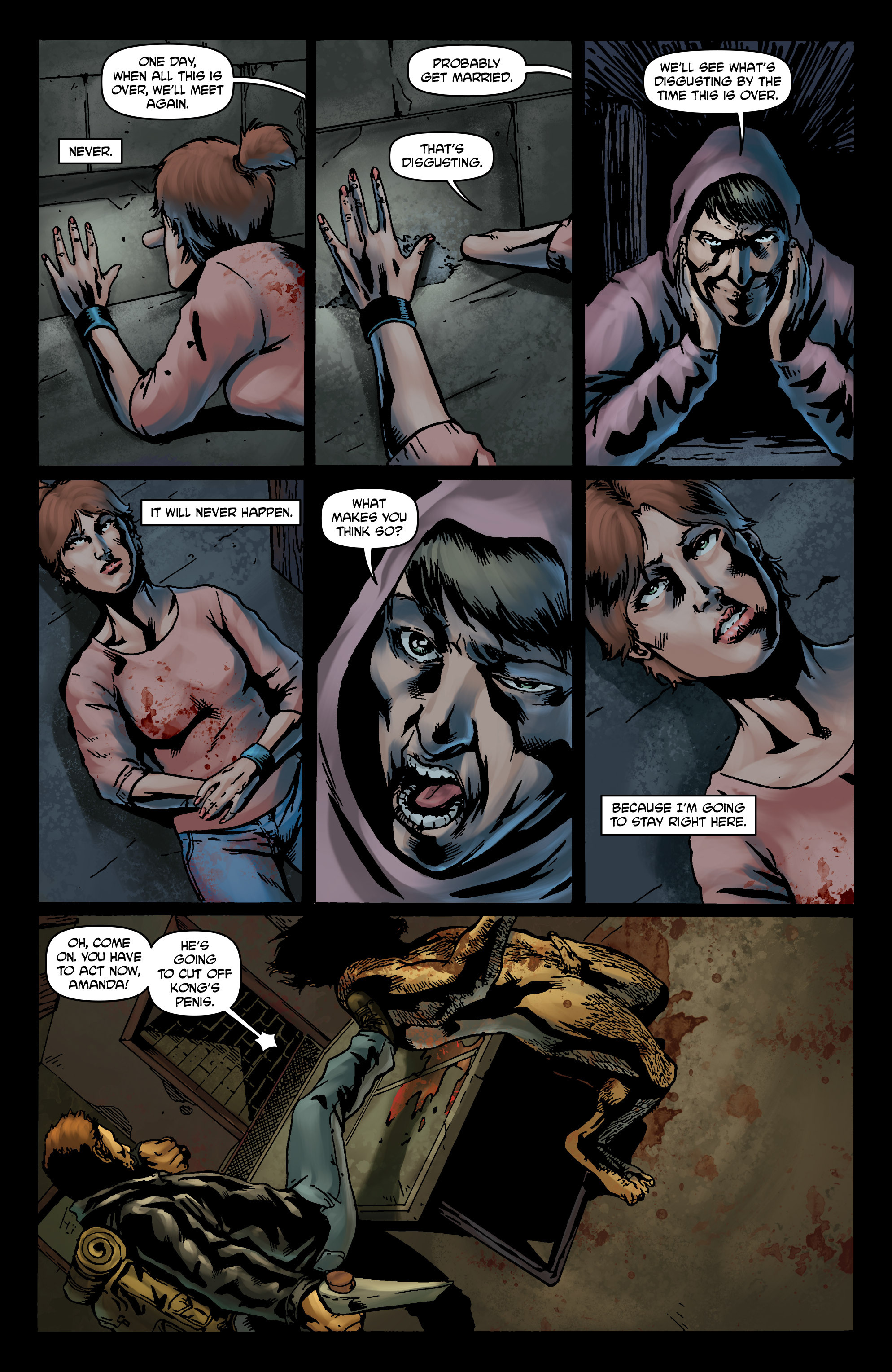 Read online Crossed: Badlands comic -  Issue #36 - 23