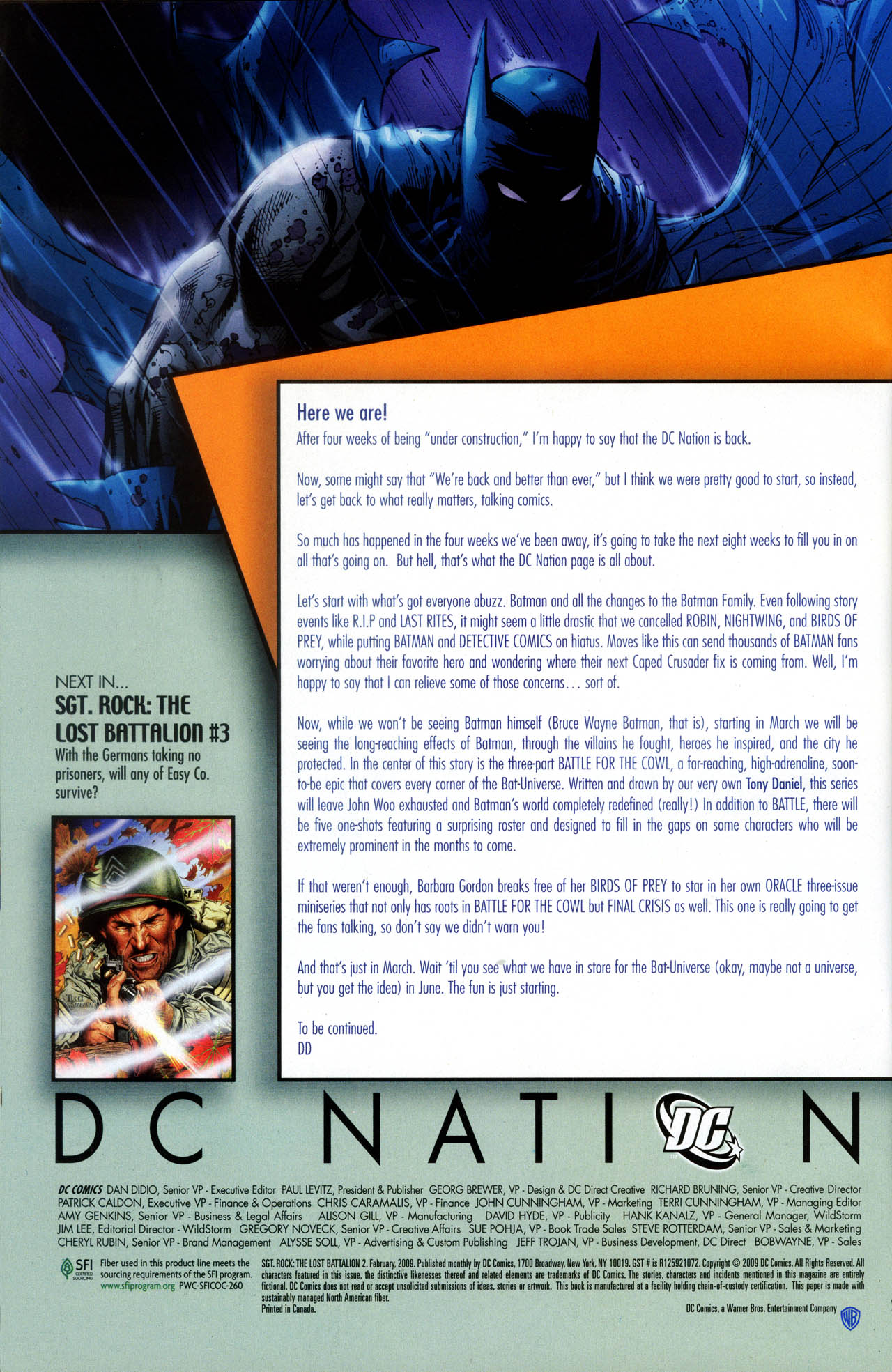 Read online Sgt. Rock: The Lost Battalion comic -  Issue #2 - 21