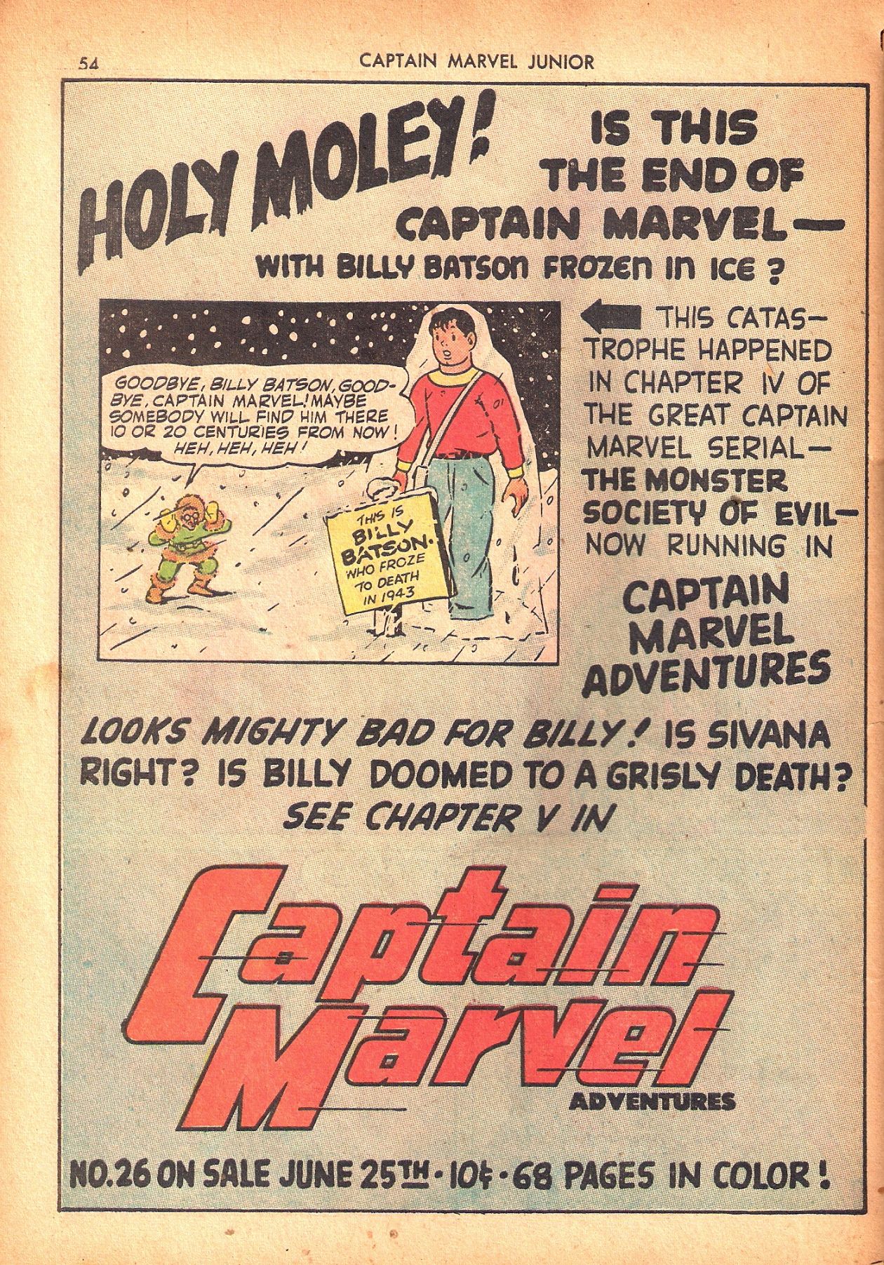 Read online Captain Marvel, Jr. comic -  Issue #09 - 54
