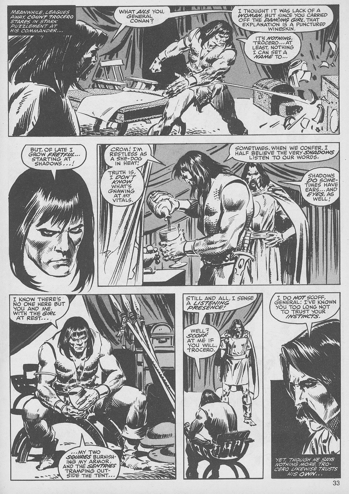 Read online The Savage Sword Of Conan comic -  Issue #49 - 33