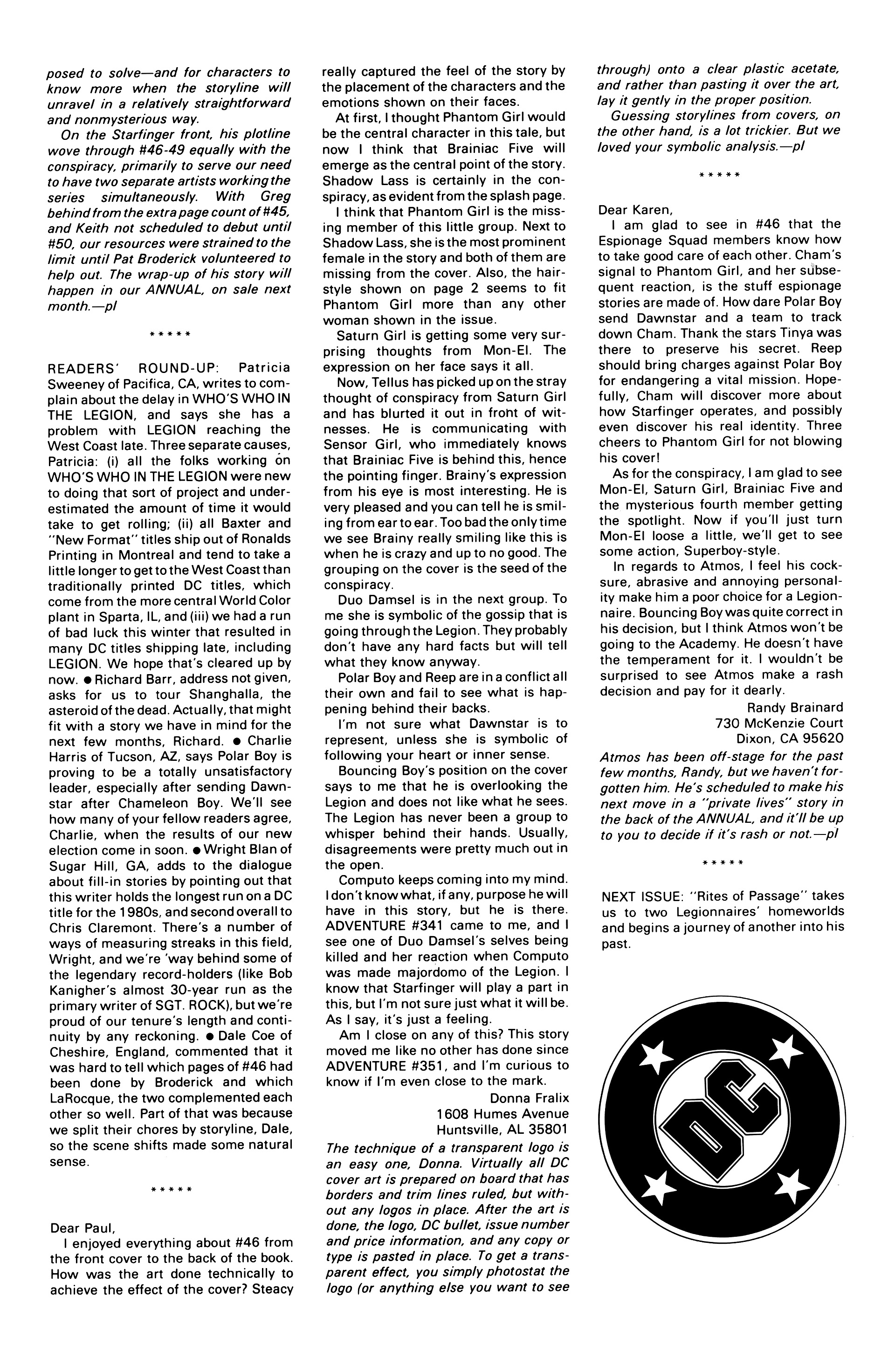 Read online Legion of Super-Heroes (1984) comic -  Issue #51 - 30