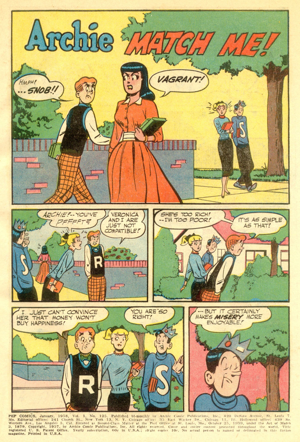 Read online Pep Comics comic -  Issue #125 - 3