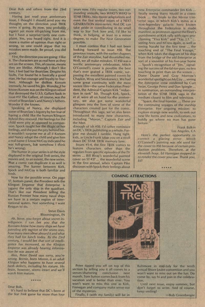 Read online Star Trek (1984) comic -  Issue #54 - 24