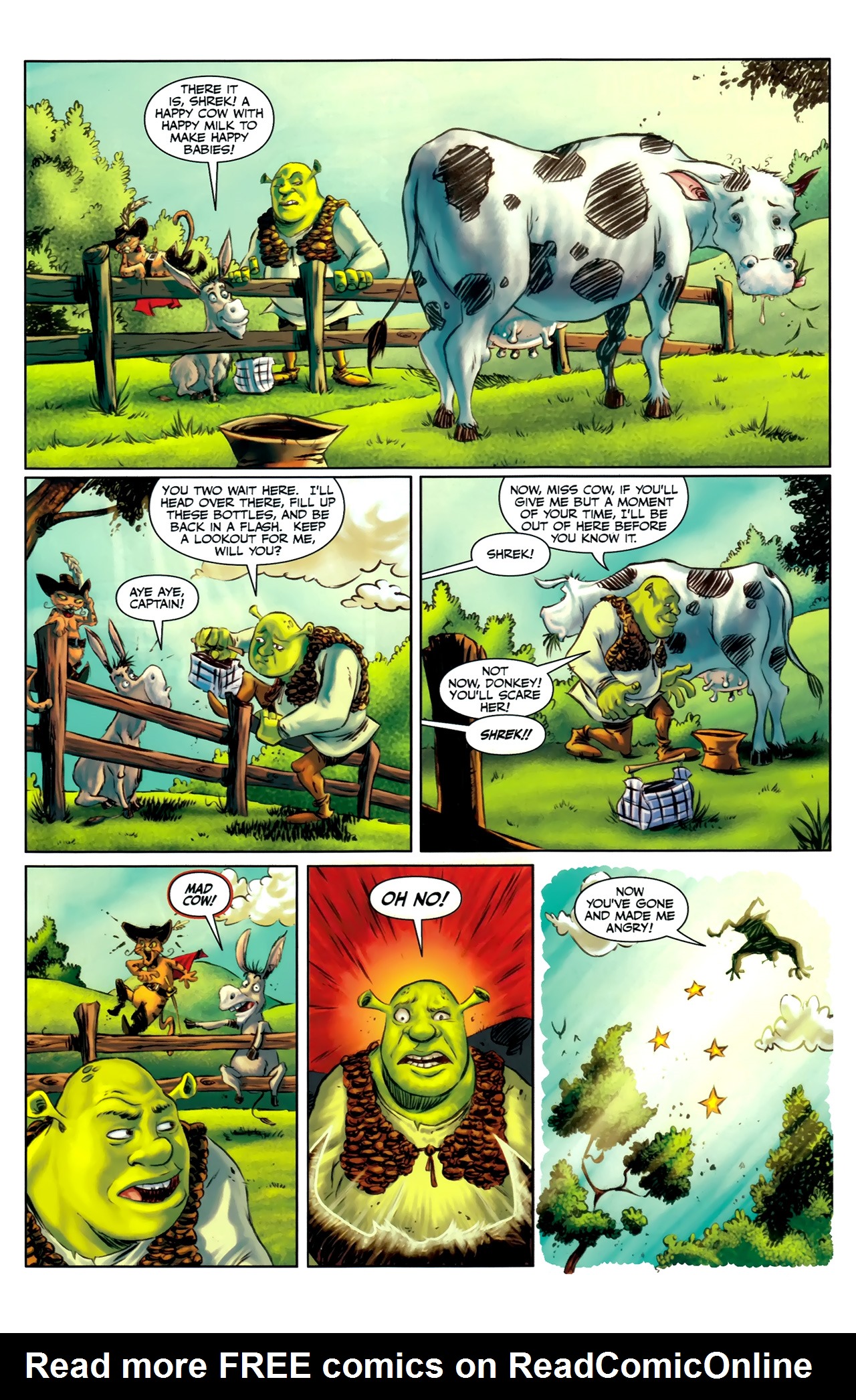 Read online Shrek (2010) comic -  Issue #4 - 28