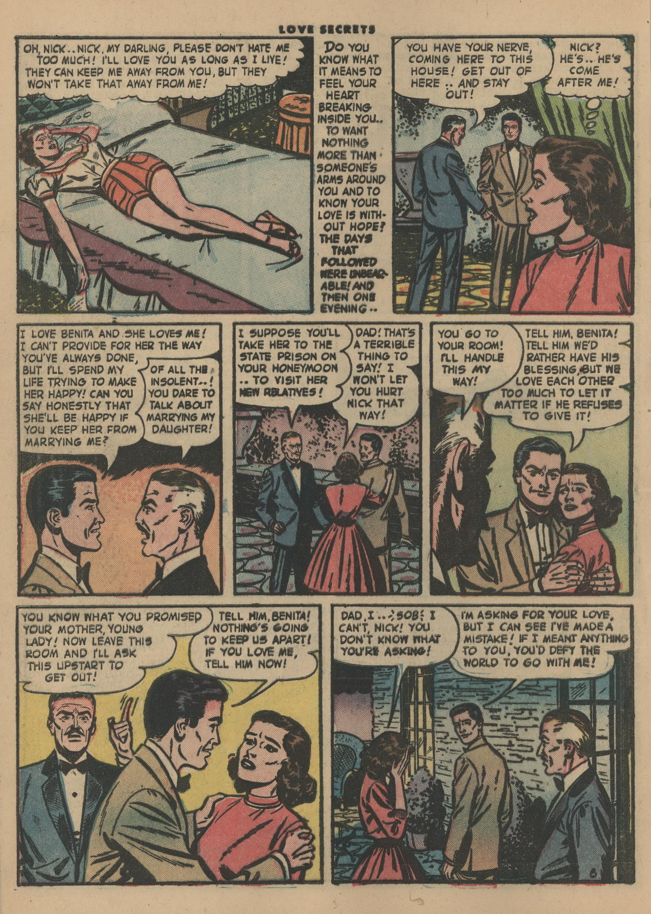 Read online Love Secrets (1953) comic -  Issue #33 - 8