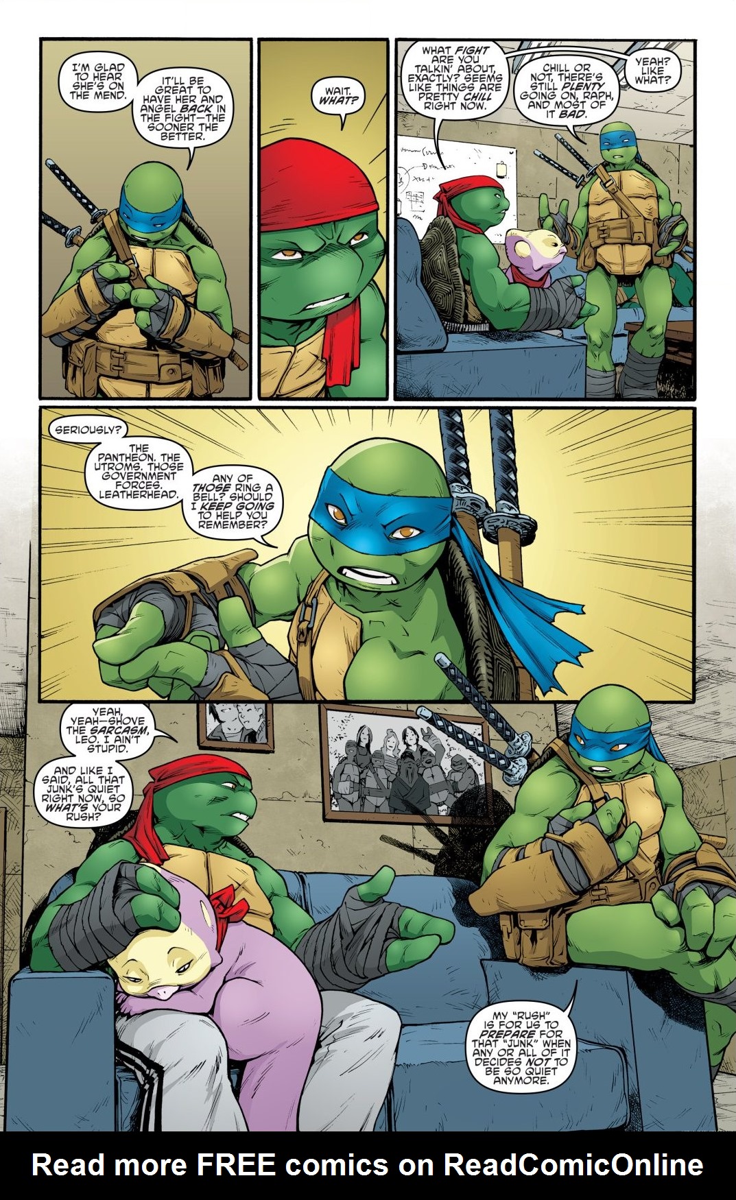 Read online Teenage Mutant Ninja Turtles: The IDW Collection comic -  Issue # TPB 9 (Part 1) - 14