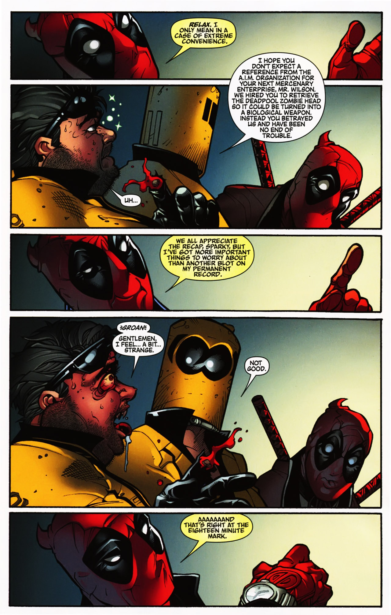 Read online Deadpool: Merc With a Mouth comic -  Issue #13 - 6