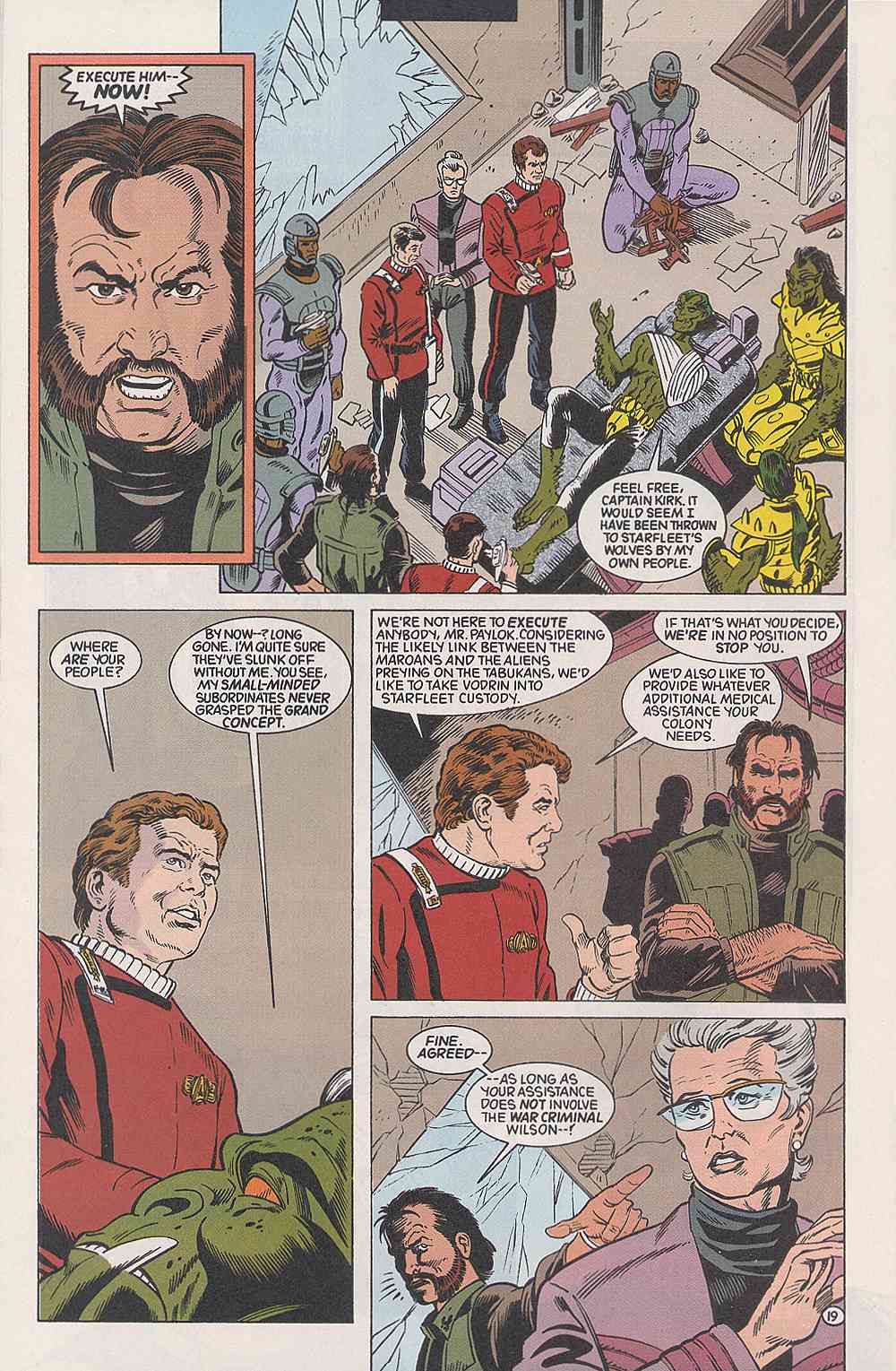 Read online Star Trek (1989) comic -  Issue #39 - 20