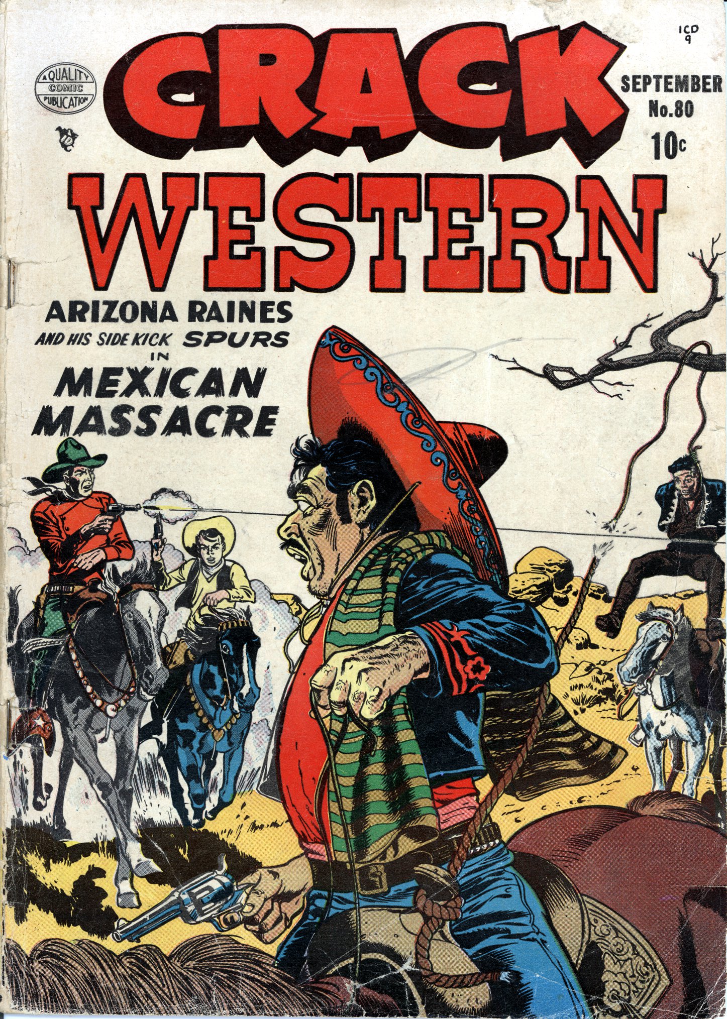 Read online Crack Western comic -  Issue #80 - 1