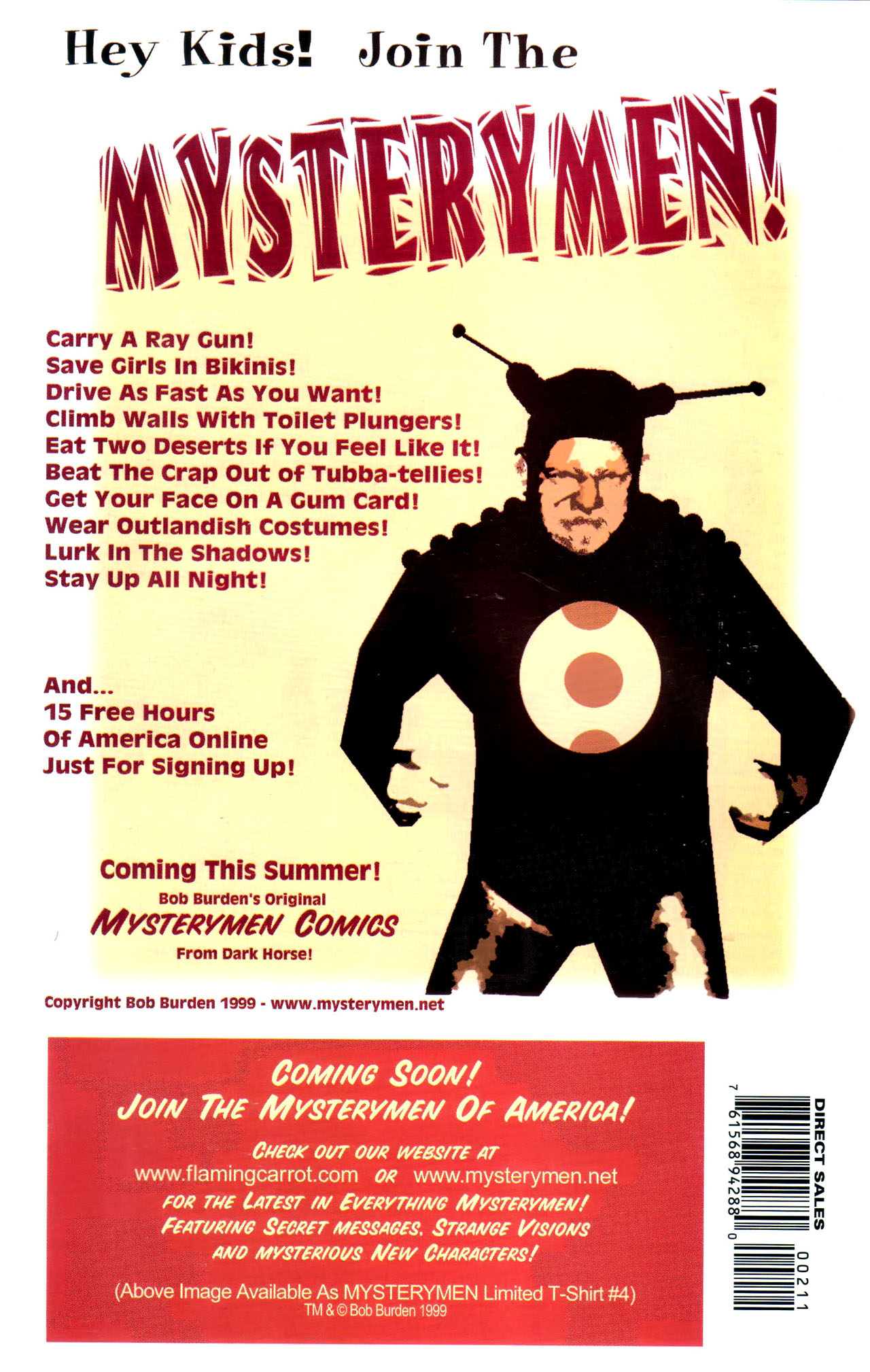 Read online Bob Burden's Original Mysterymen Comics comic -  Issue #2 - 36