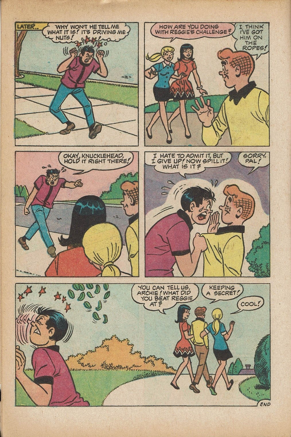 Read online Reggie and Me (1966) comic -  Issue #36 - 8