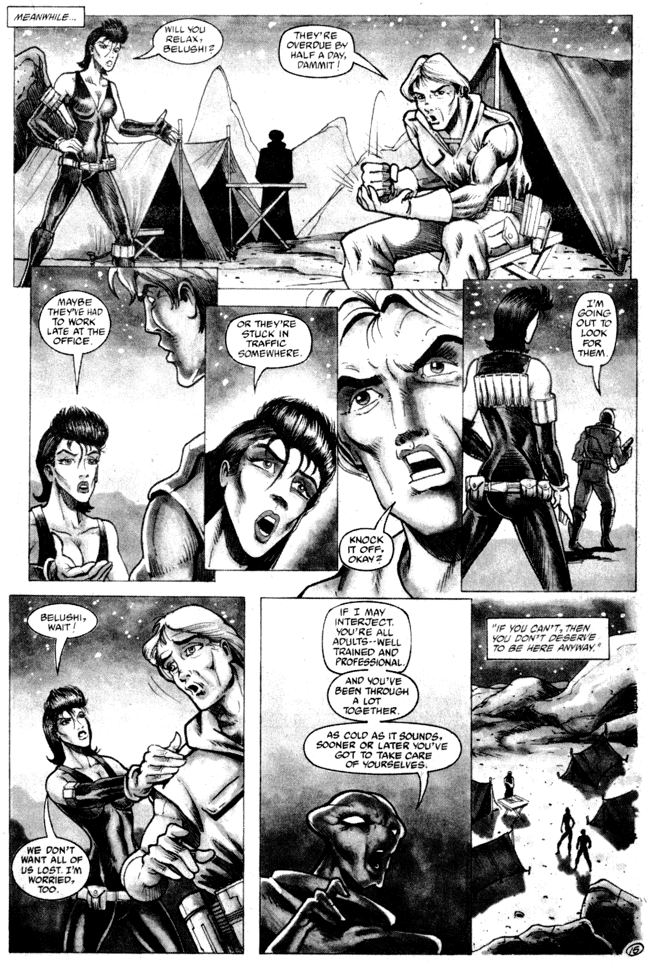 Read online Solo Ex-Mutants comic -  Issue #5 - 16
