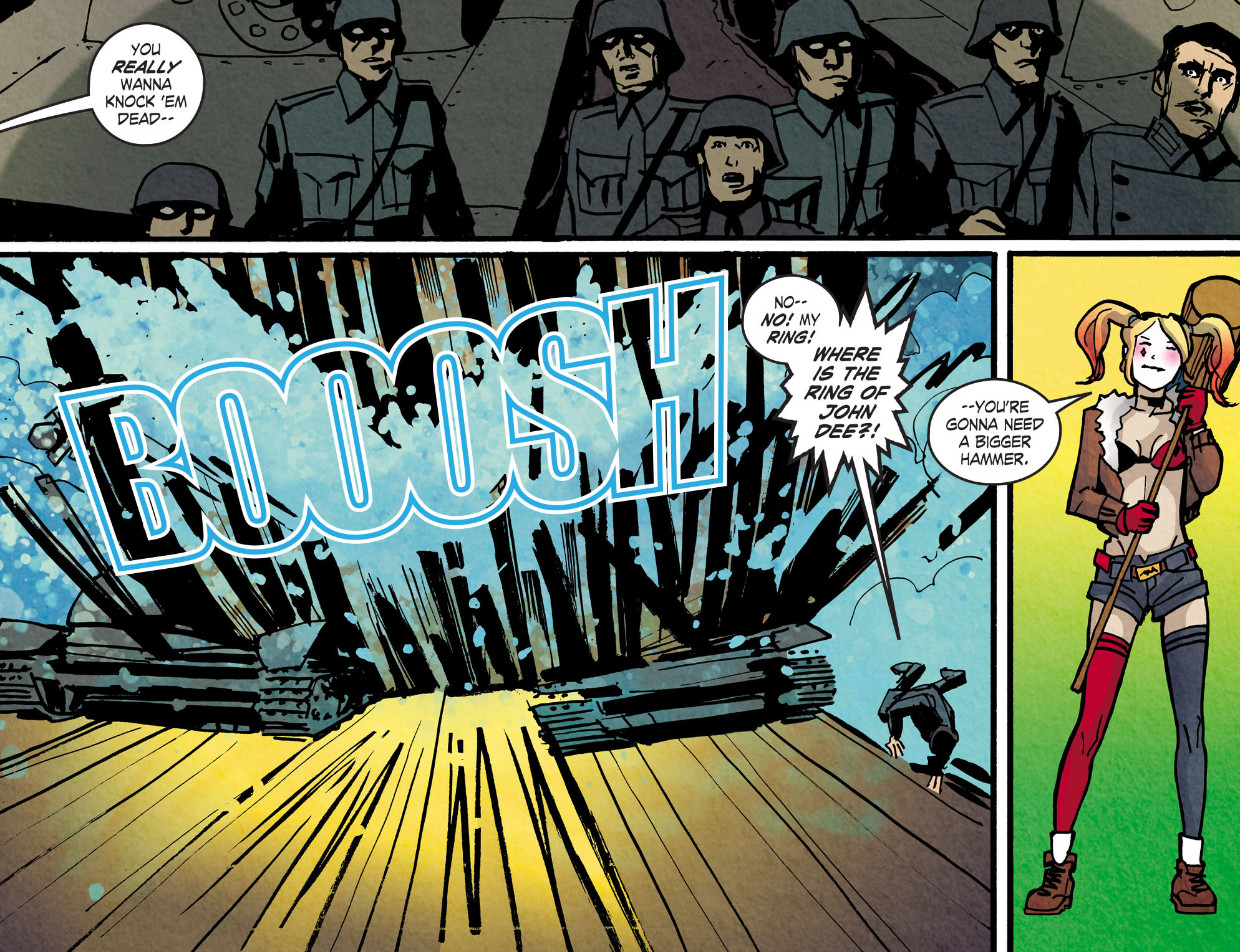 Read online DC Comics: Bombshells comic -  Issue #51 - 12