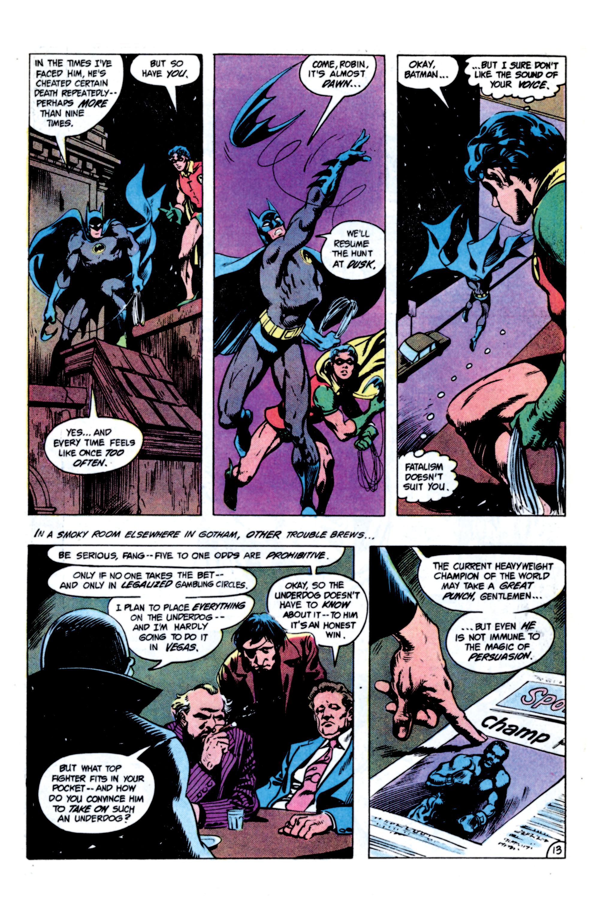 Read online Batman (1940) comic -  Issue #371 - 14