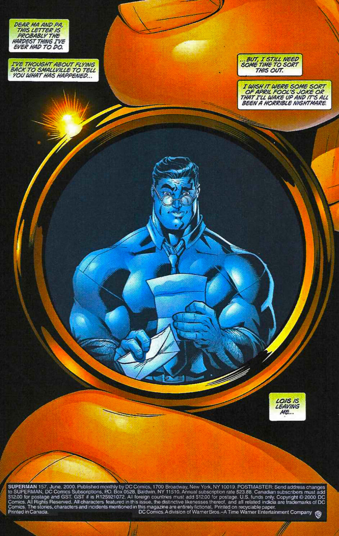 Read online Superman (1987) comic -  Issue #157 - 2